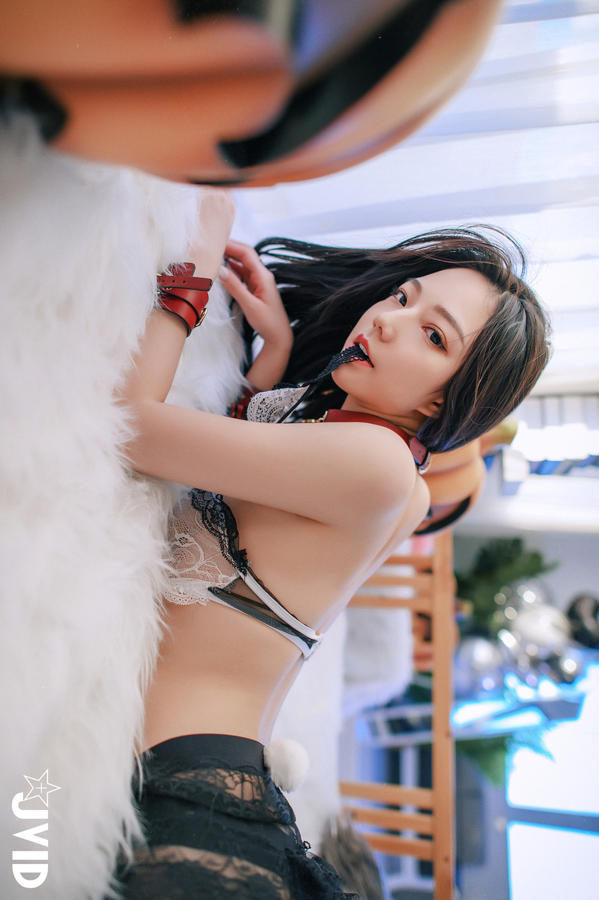 啾啾學妹化身惡魔兔兔--我再也按耐不住內心的猛獸將她強佔-Set02-08-22