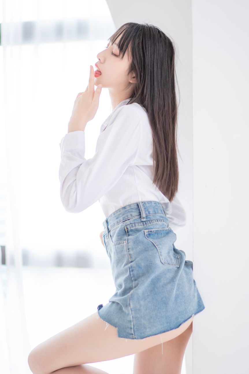 西瓜murmure西瓜少女-2021-04-29-牛仔裙-125P1V-12-19