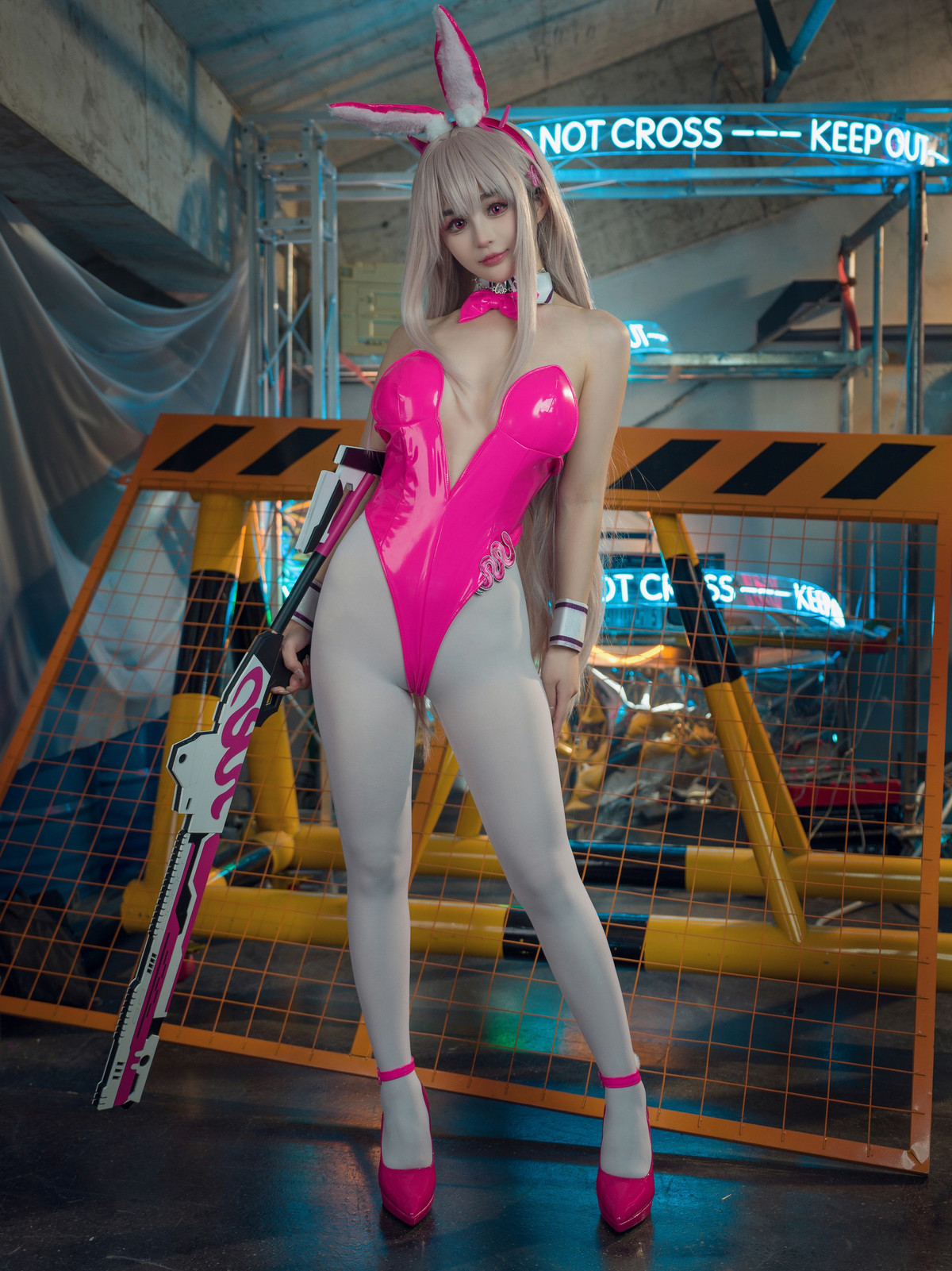 Cosplay-桜井宁宁-Viper-Bunny-毒蛇兔女郎-03-23