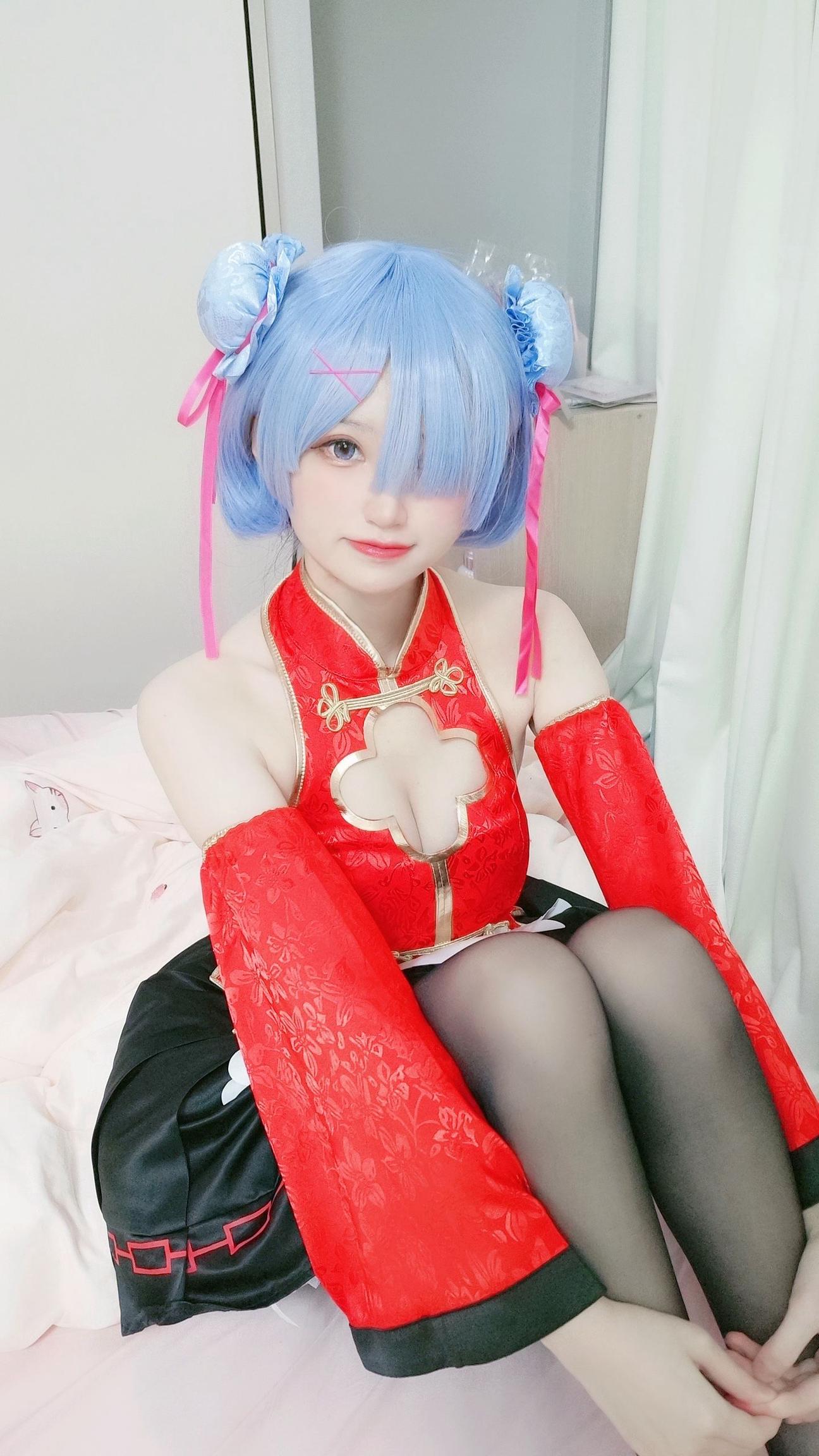 028-千阳快起床---蕾姆旗袍仆cos-13P-2462-MB-08-27