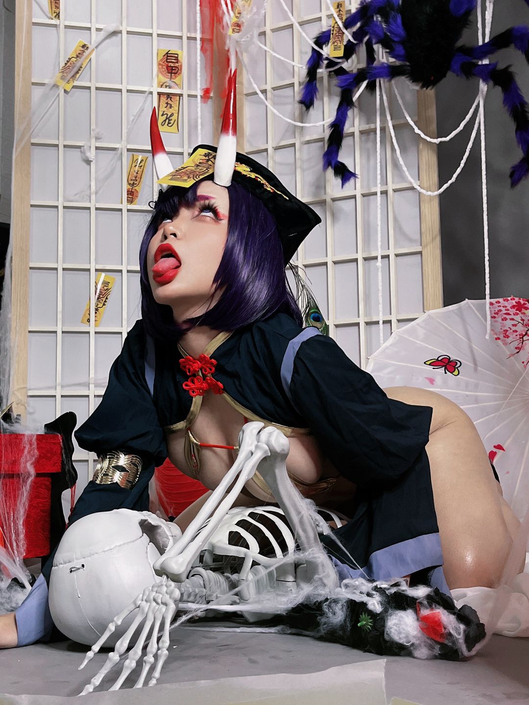 Umeko-J-cosplay-Shuten-Douji-Jiangshi---FateGrand-Order-03-21