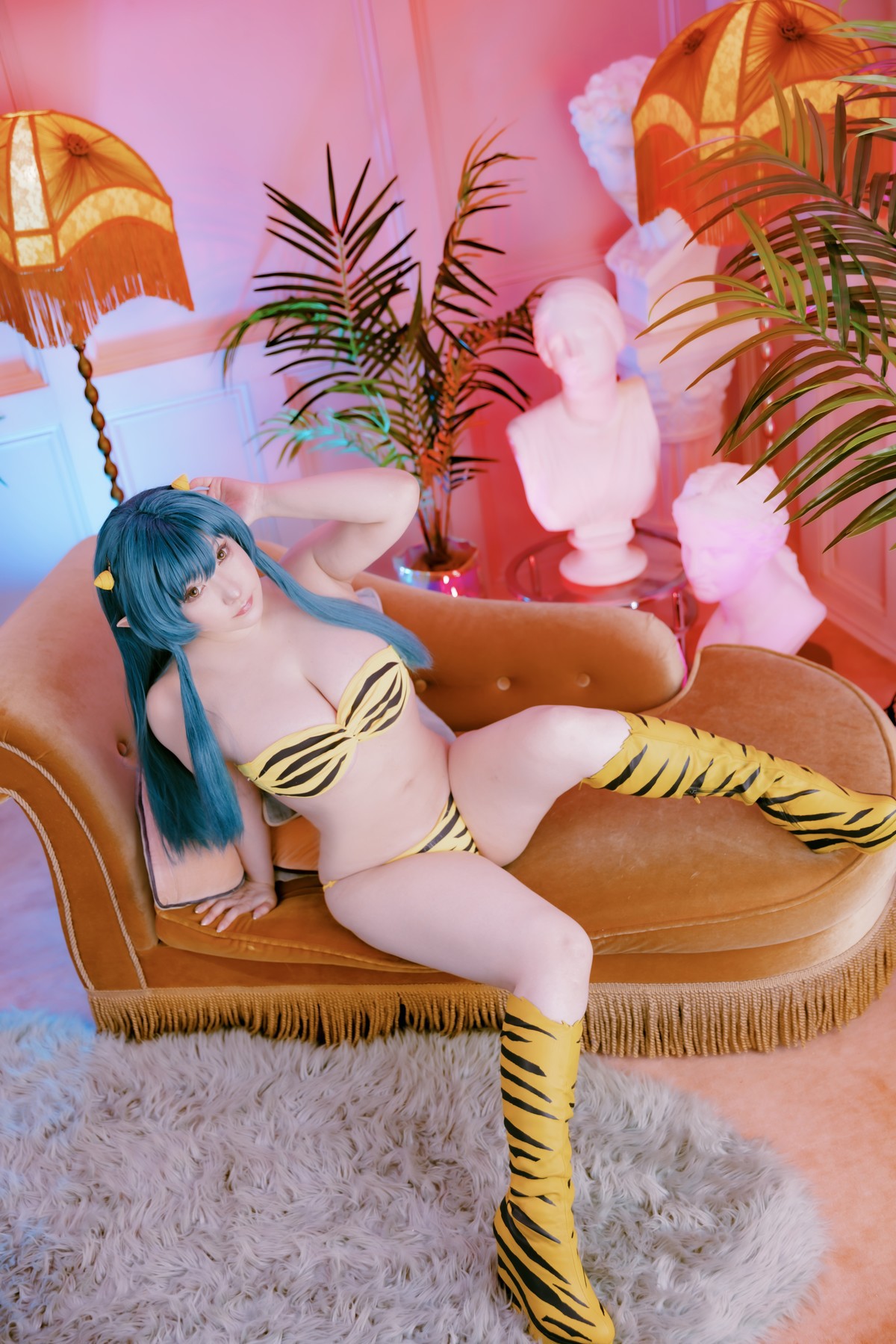 Cosplay-SAKUサク-Lum-ラム-うる星やつら-Set03-02-09