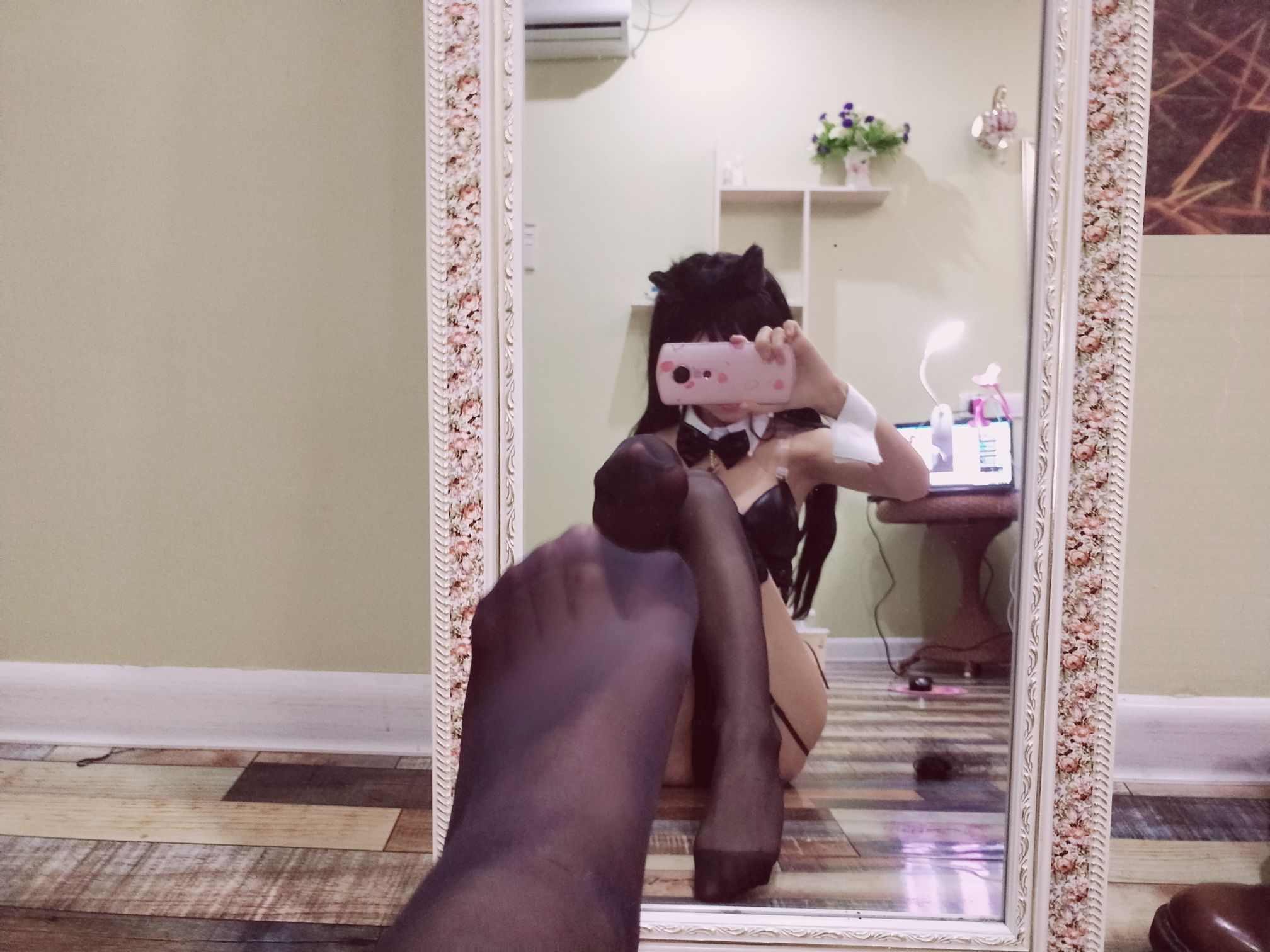 水淼---爱宕-兔女郎-自拍-02-09