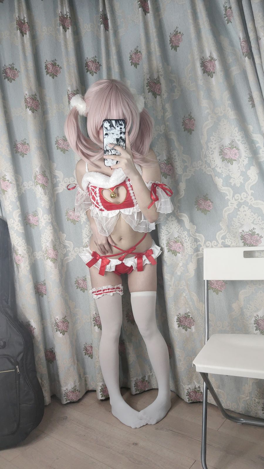 神沢永莉---平安夜红色分体式-04-03-2