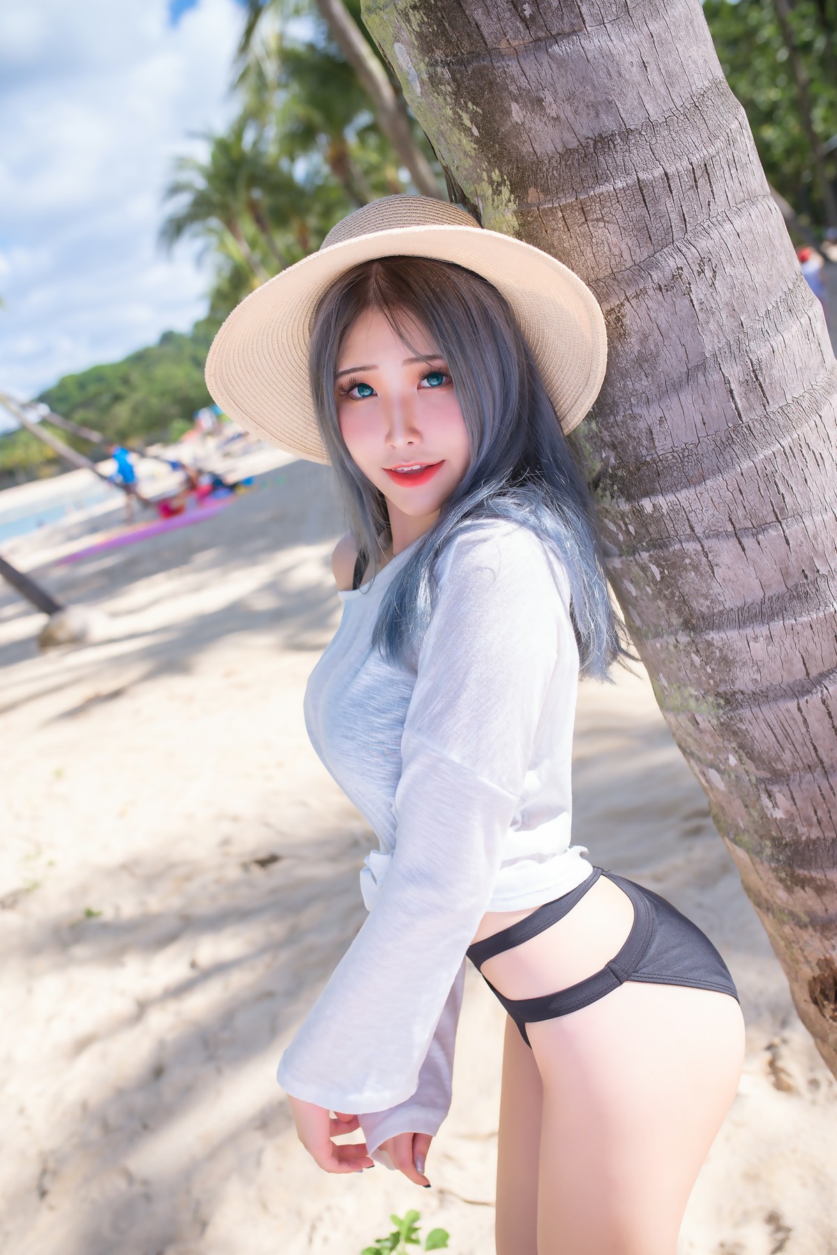 Plant-Lily-花リリ-Cosplay-Beach-lily-09-25