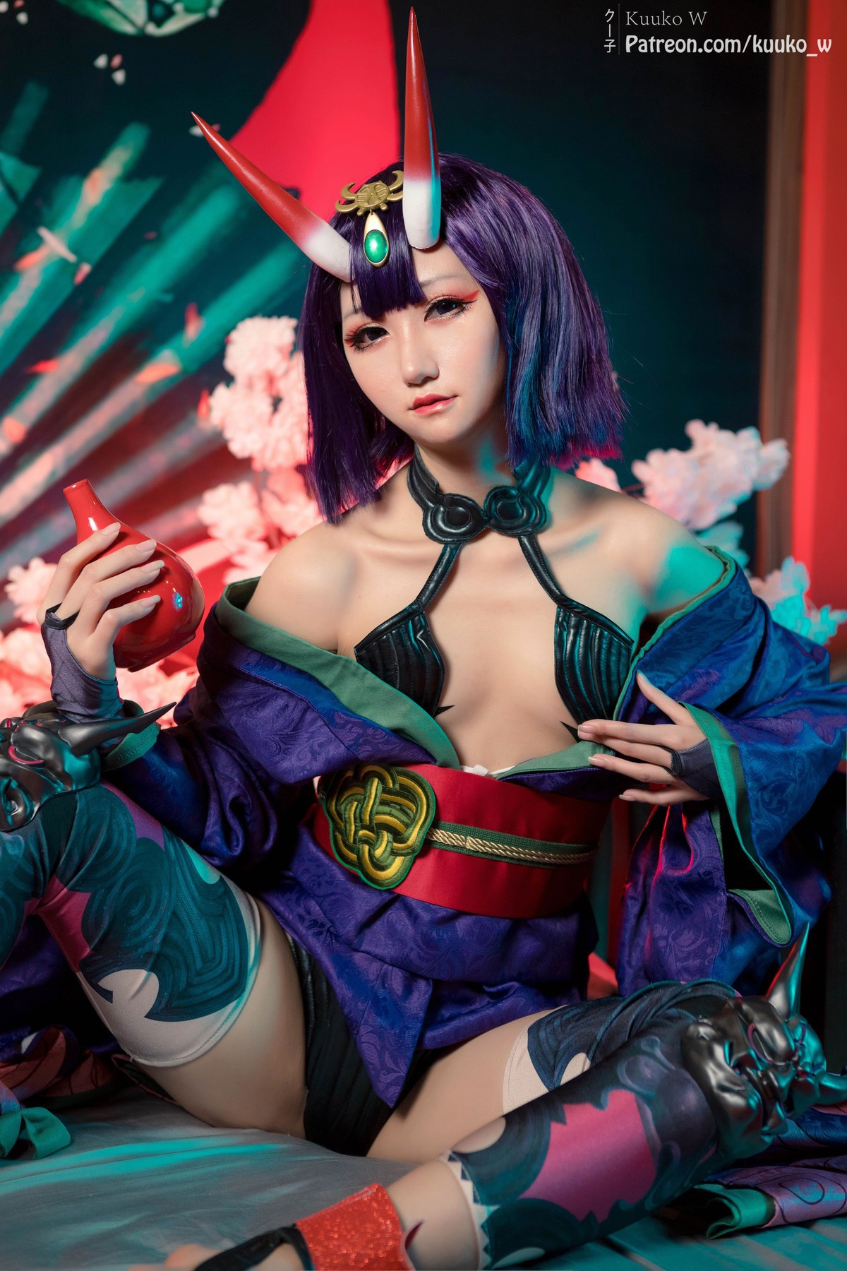 Cosplay-KuukoW-クー子-Shuten-Douji-03-07