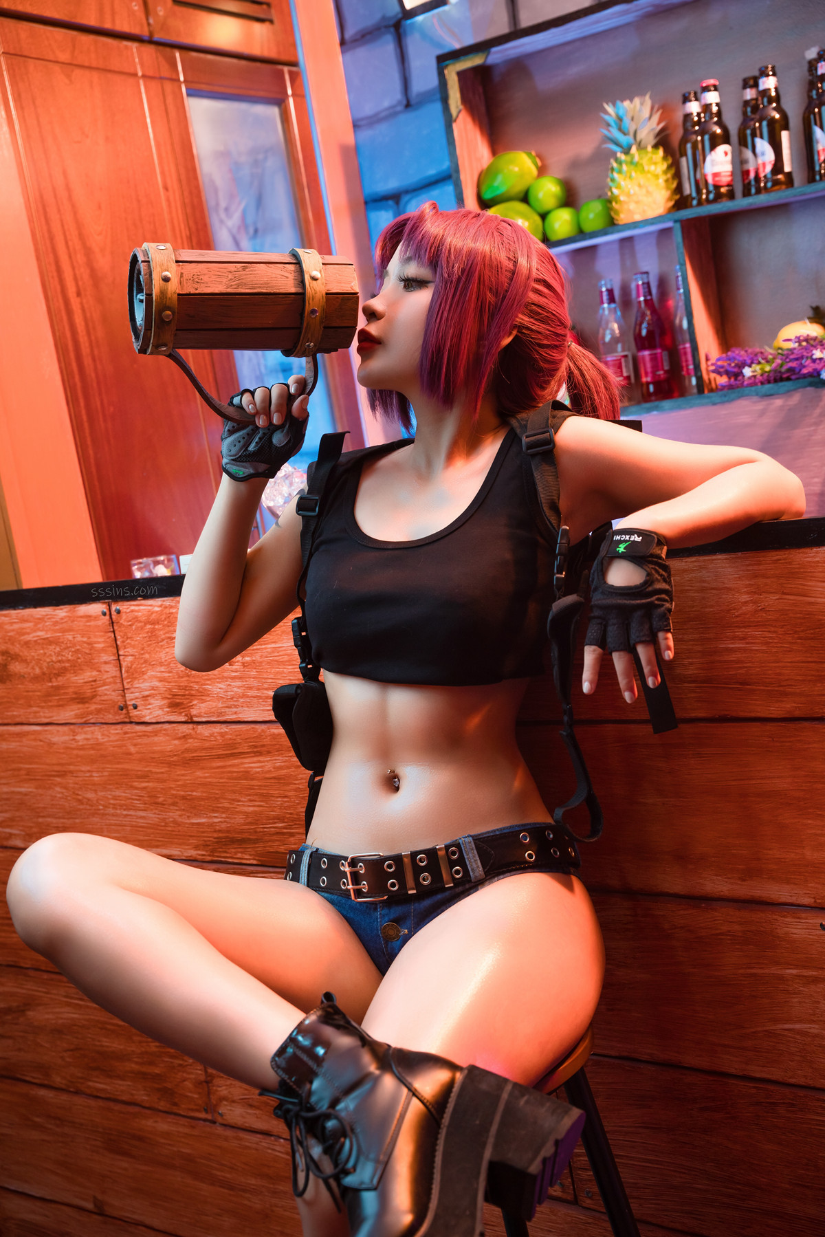 Cosplay-UmekoJ-Revy-Black-Lagoon-08-18