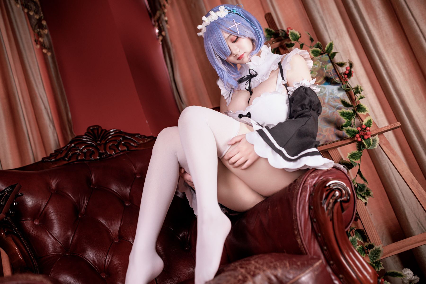 阿雪雪---蕾姆女仆-87P3V-106GB-08-31