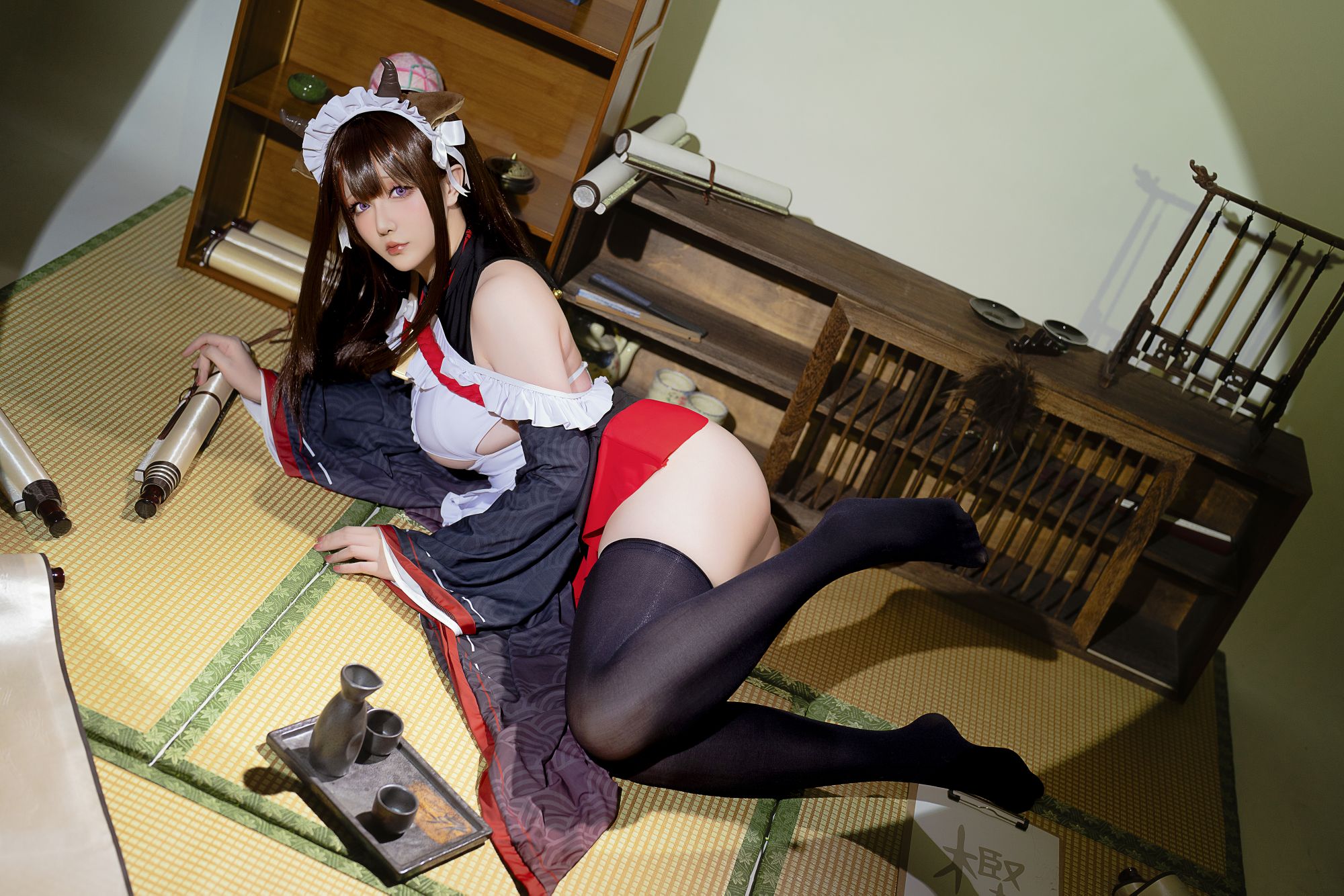 2023-12月计划B-碧蓝航线-樫野-女仆-78P3V-115GB-02-07