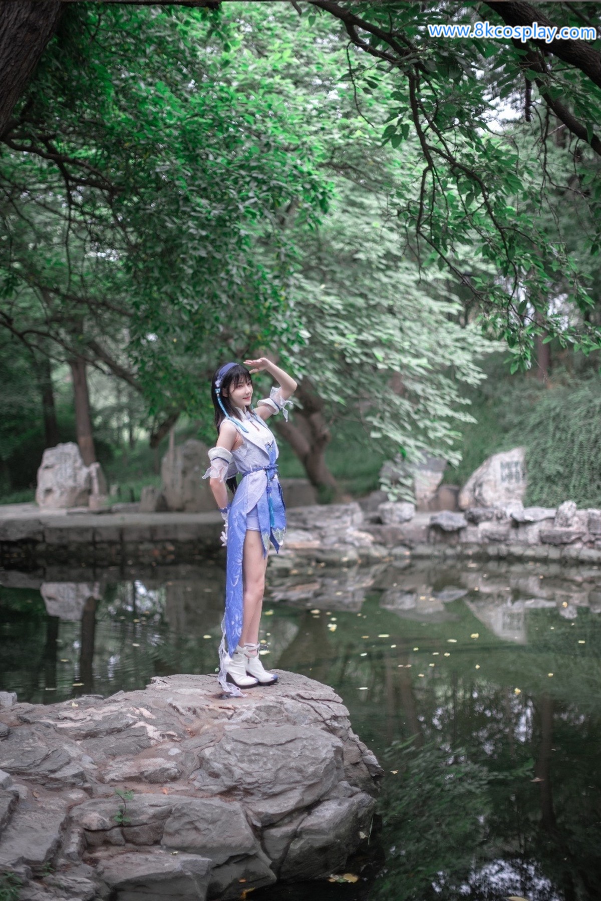 南桃Momoko-Cosplay-王者荣耀瑶第四部-02-06