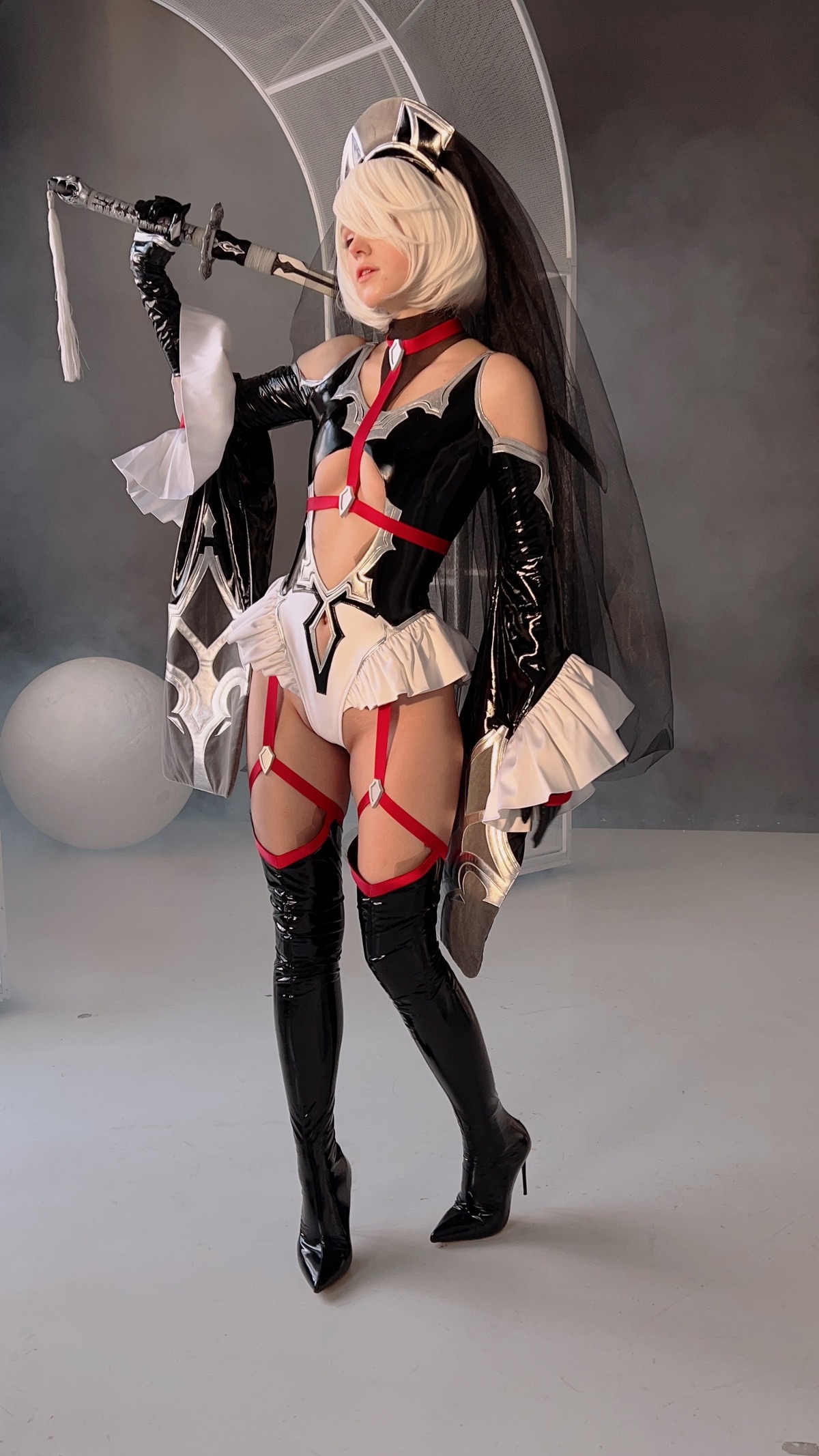 Shirogane-Cosplay-2B-ヨルハ２号Ｂ型-Bride-Ver-01-28