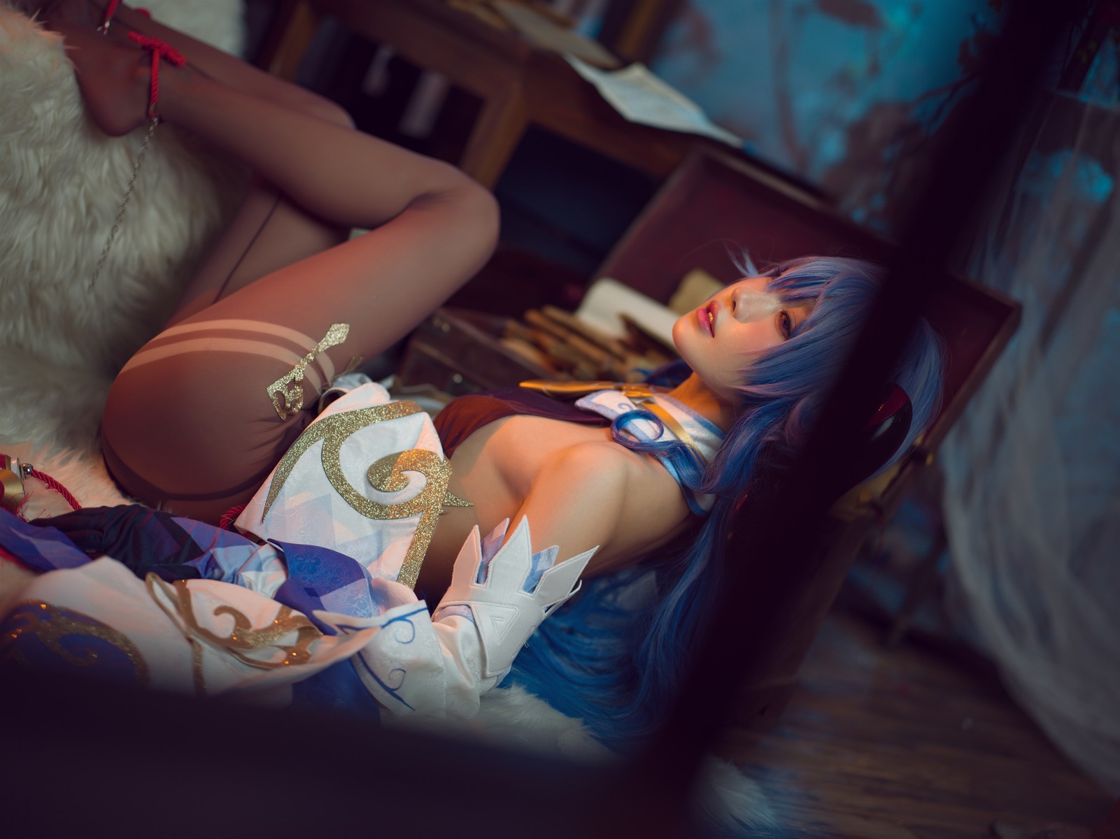 阿包也是兔娘-Cosplay-舰长-原神甘雨-09-11