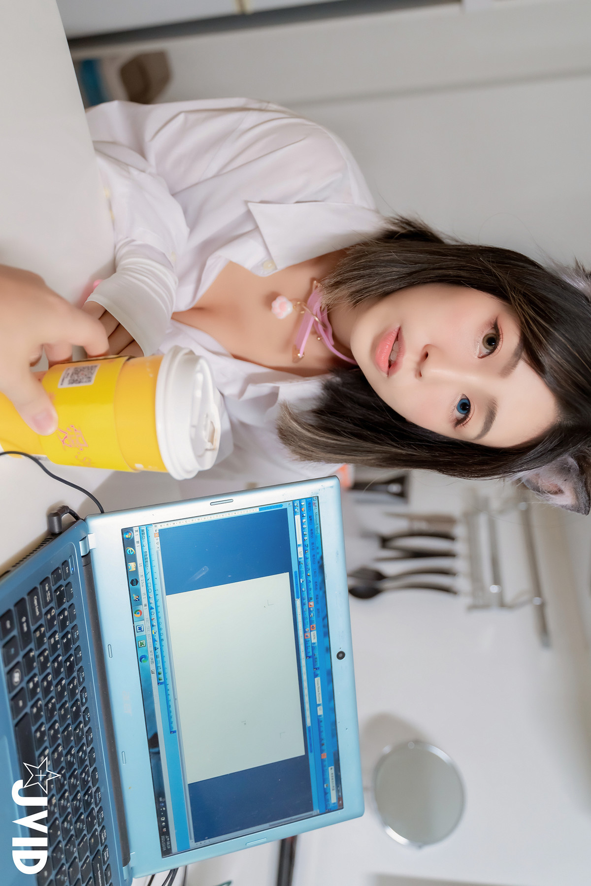 萌寵少女猫希希可愛い無極限Lovely-kitty-girl-08-17