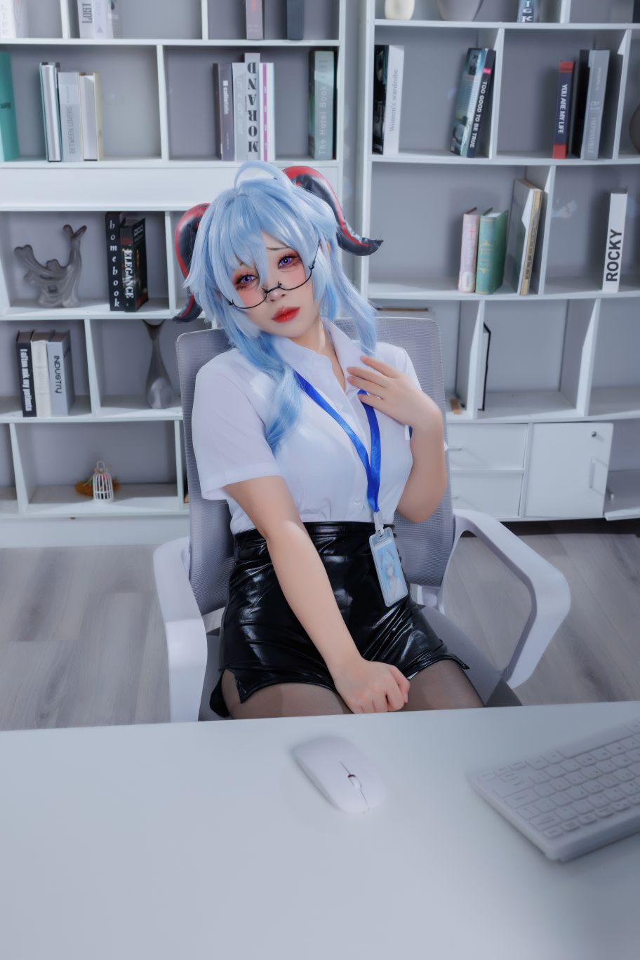 胡桃猫Kurumineko---甘雨OL-06-13