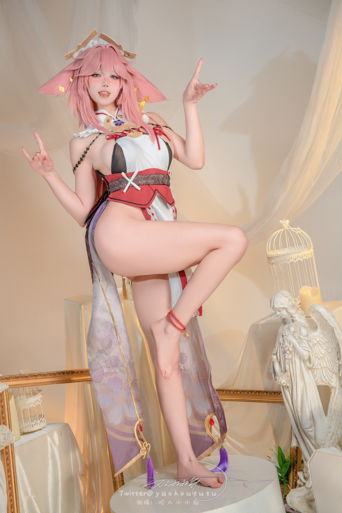 Cosplay-黏黏团子兔-春江水暖-神子贺岁-Set01-12-21