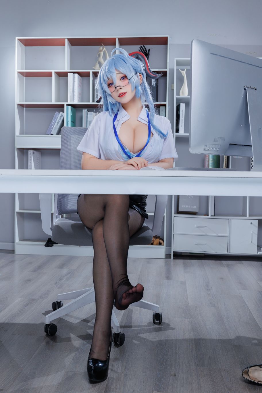 胡桃猫Kurumineko---甘雨OL-06-13