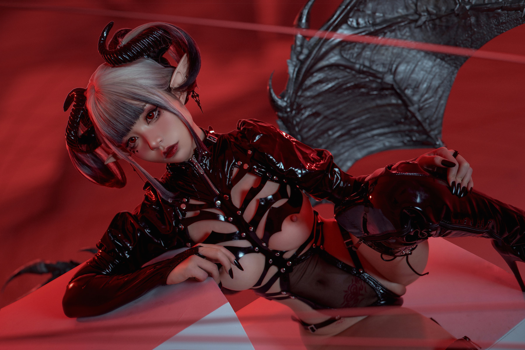 Cosplay-爆机少女喵小吉-骸骨少女-09-22