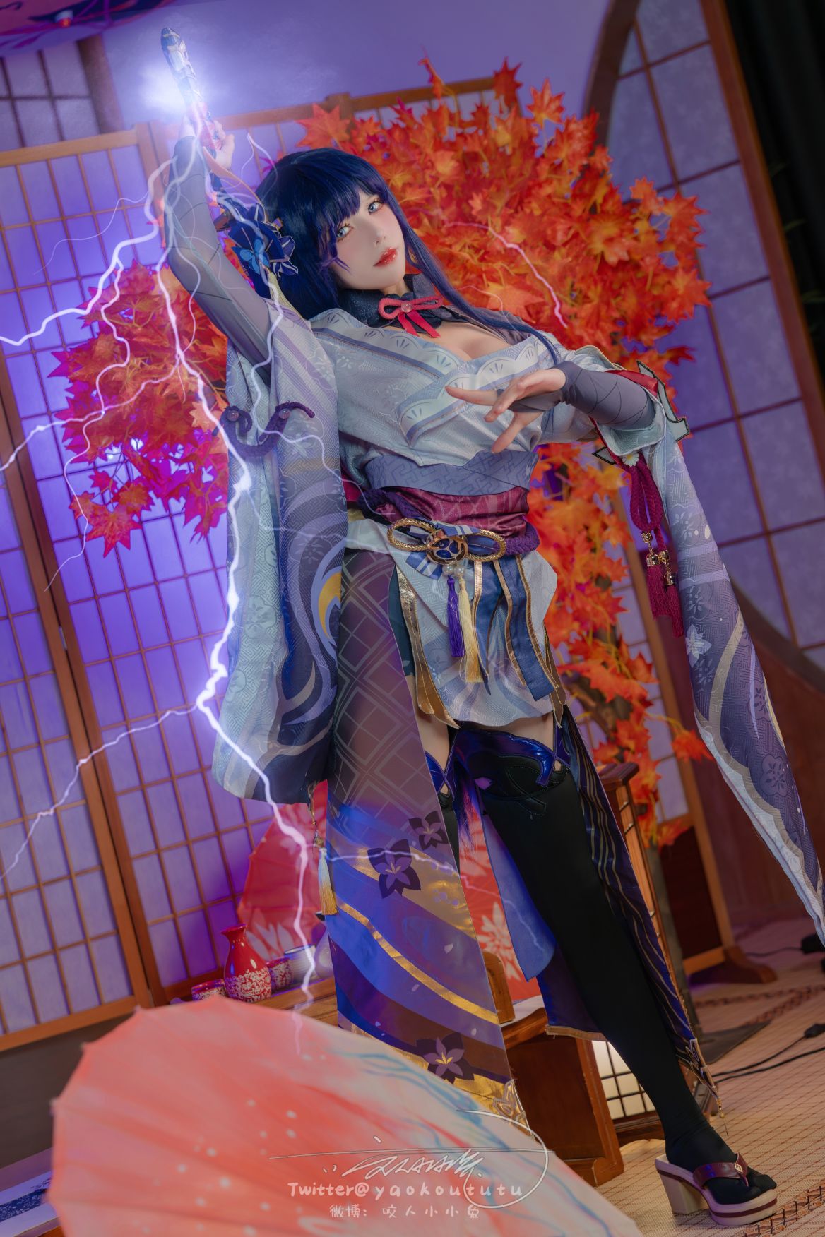 咬人小小兔咬一口兔娘---3月作品-原神雷电将军-76P1V-143G-04-07