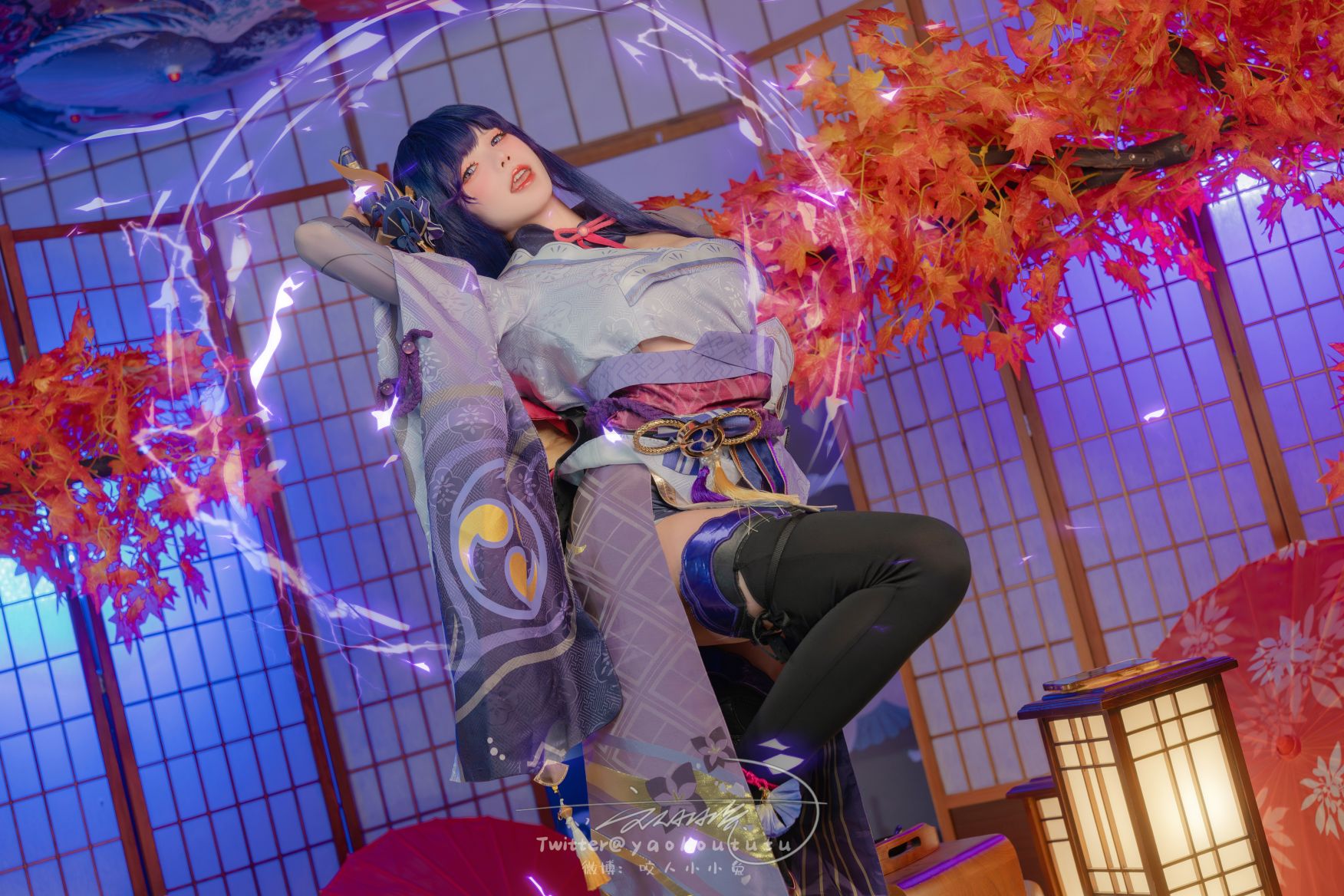 咬人小小兔咬一口兔娘---3月作品-原神雷电将军-76P1V-143G-04-07