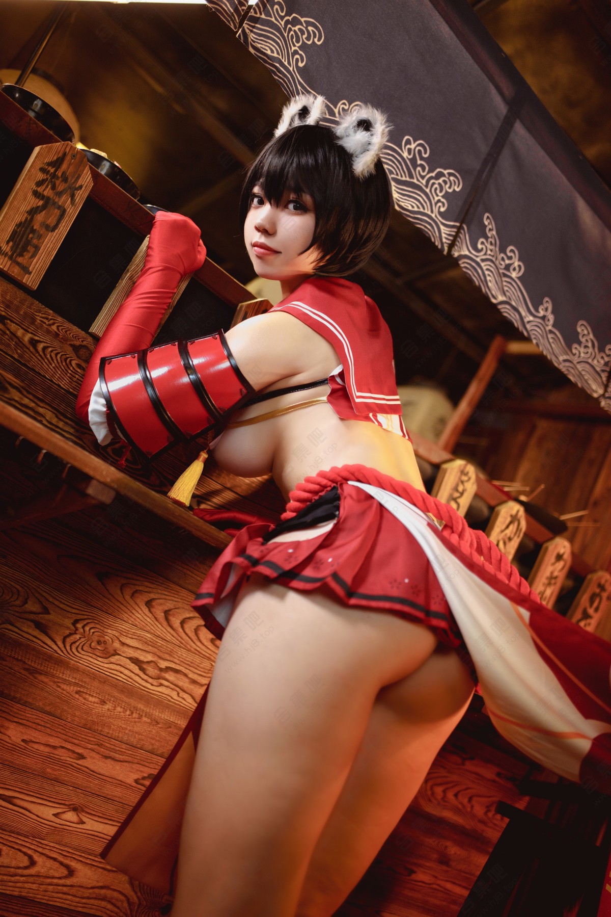 Ganlory-啊日日-Cosplay-春日ツバキ-Kasuga-Tsubaki-08-31