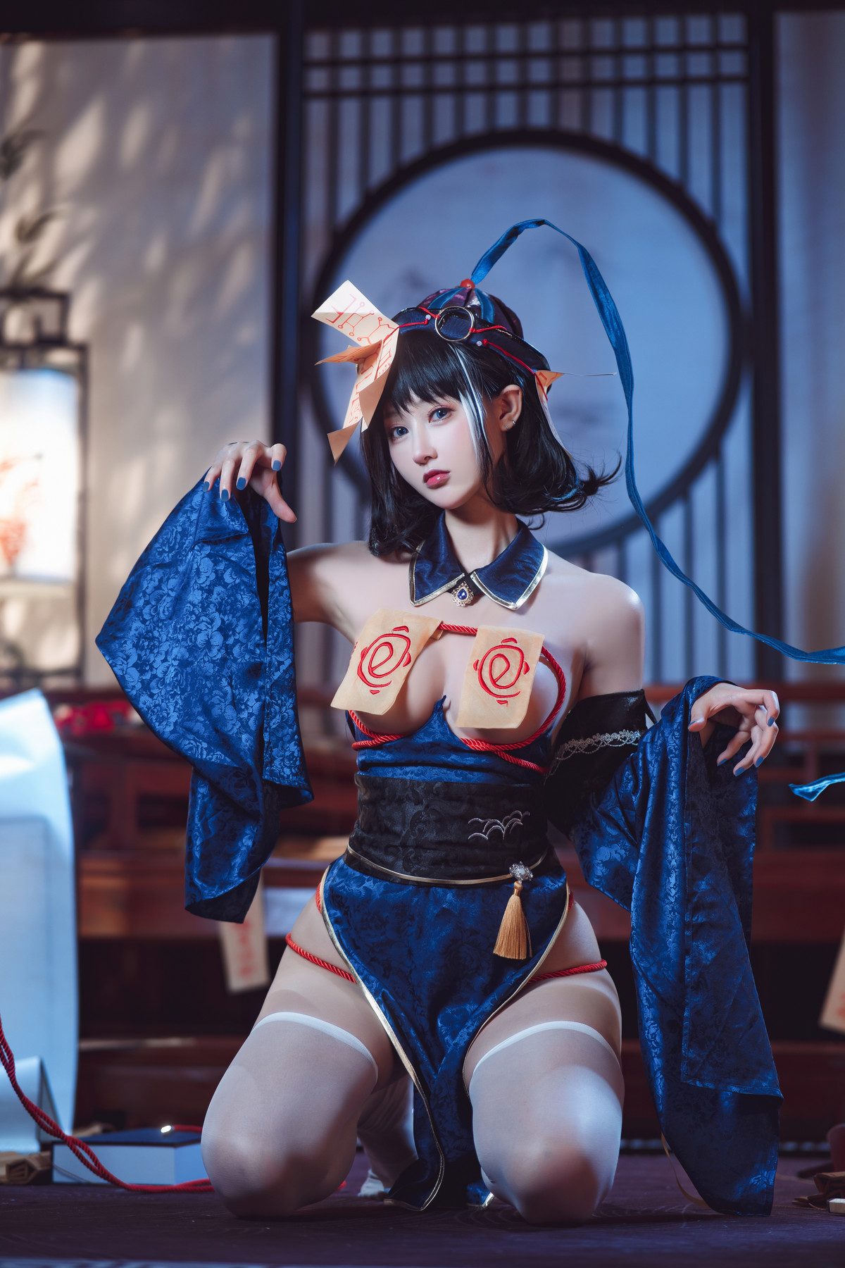 Cosplay-羽生三未-华甲欢庆僵尸三未全-10-22