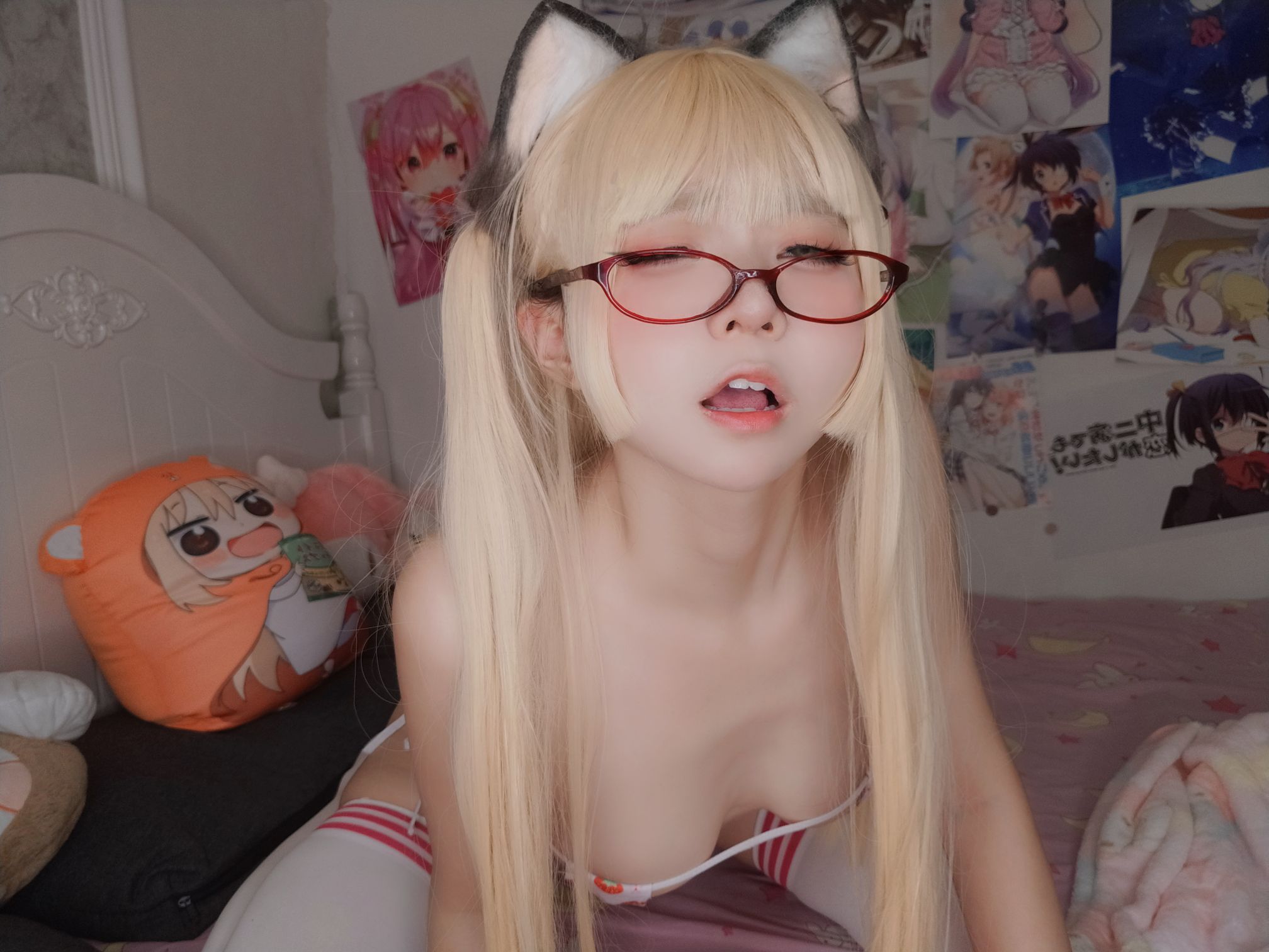 软妹摇摇乐---Fantia2024年2月会员订阅金色の長髪かかわいい-04-22