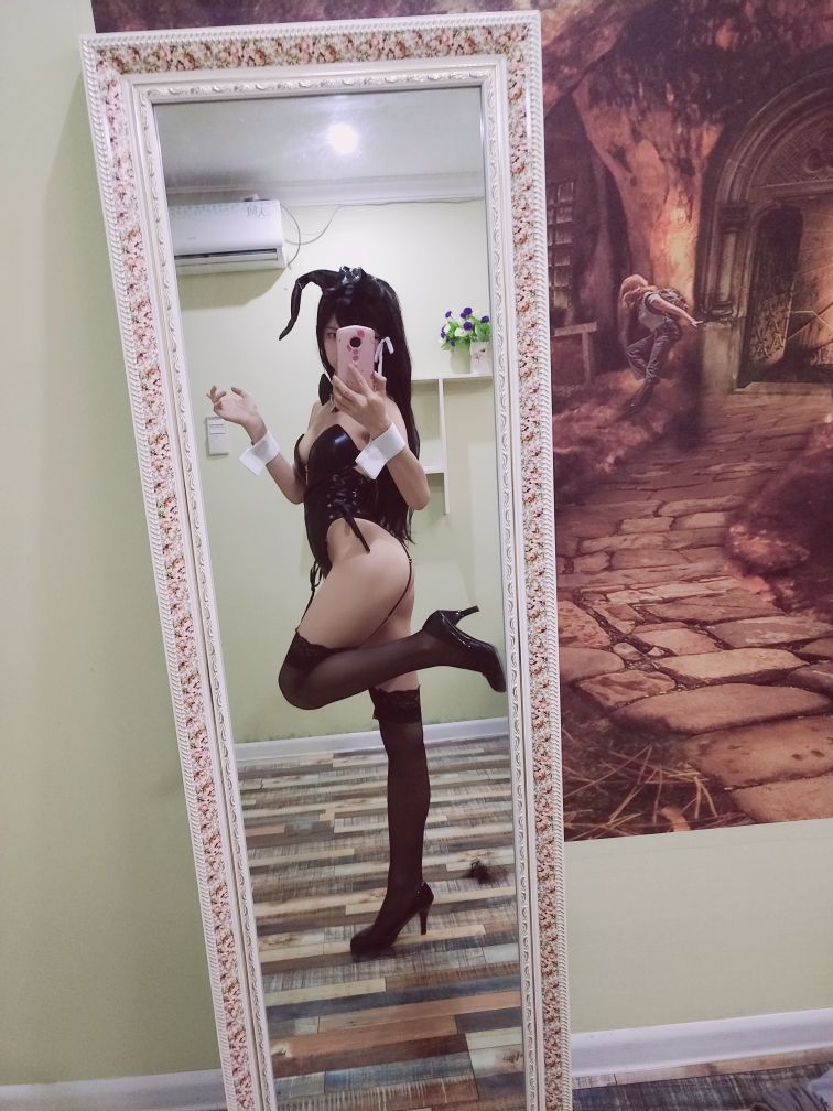 水淼---爱宕-兔女郎-自拍-02-09