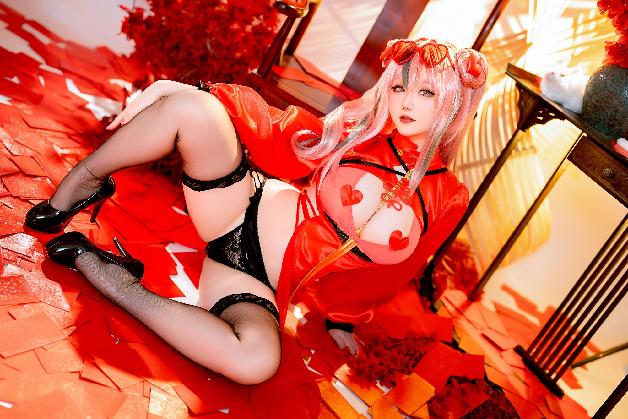 星之迟迟-2024年01月计划C-碧蓝航线-布莱默顿-新年旗袍ver-84P1V-319GB-03-19