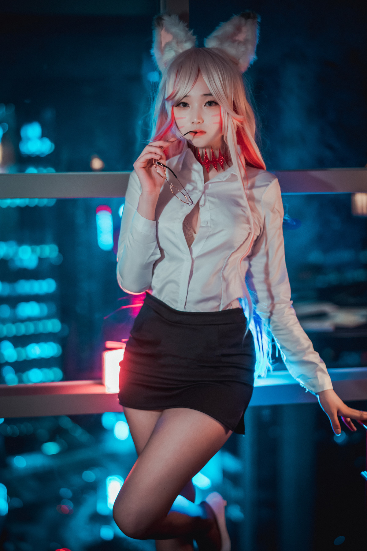 Bambi-밤비-DJAWA-Kumiho-in-the-Office-Set01-03-24