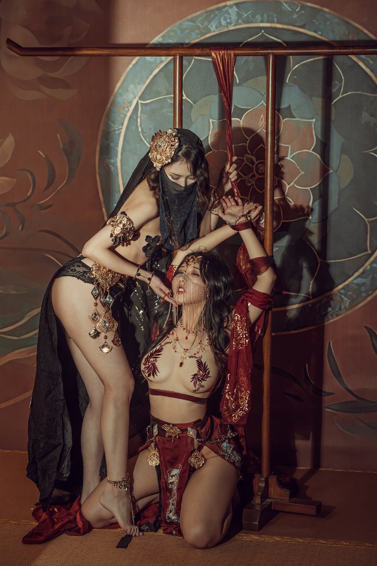 Cosplay-云溪溪-奶桃桃-双人古风-11-28