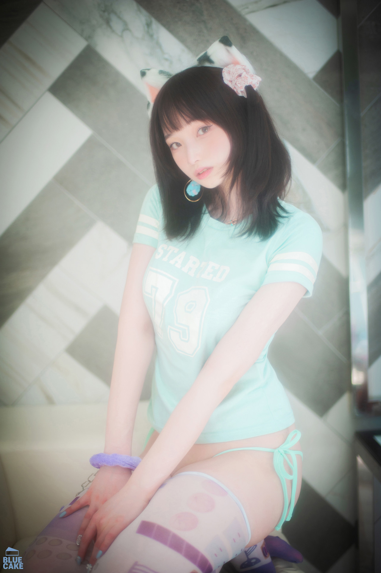 Bambi-밤비-BLUECAKE-Naughty-Cats-Pink-038-Mint-RED-Set02-02-03