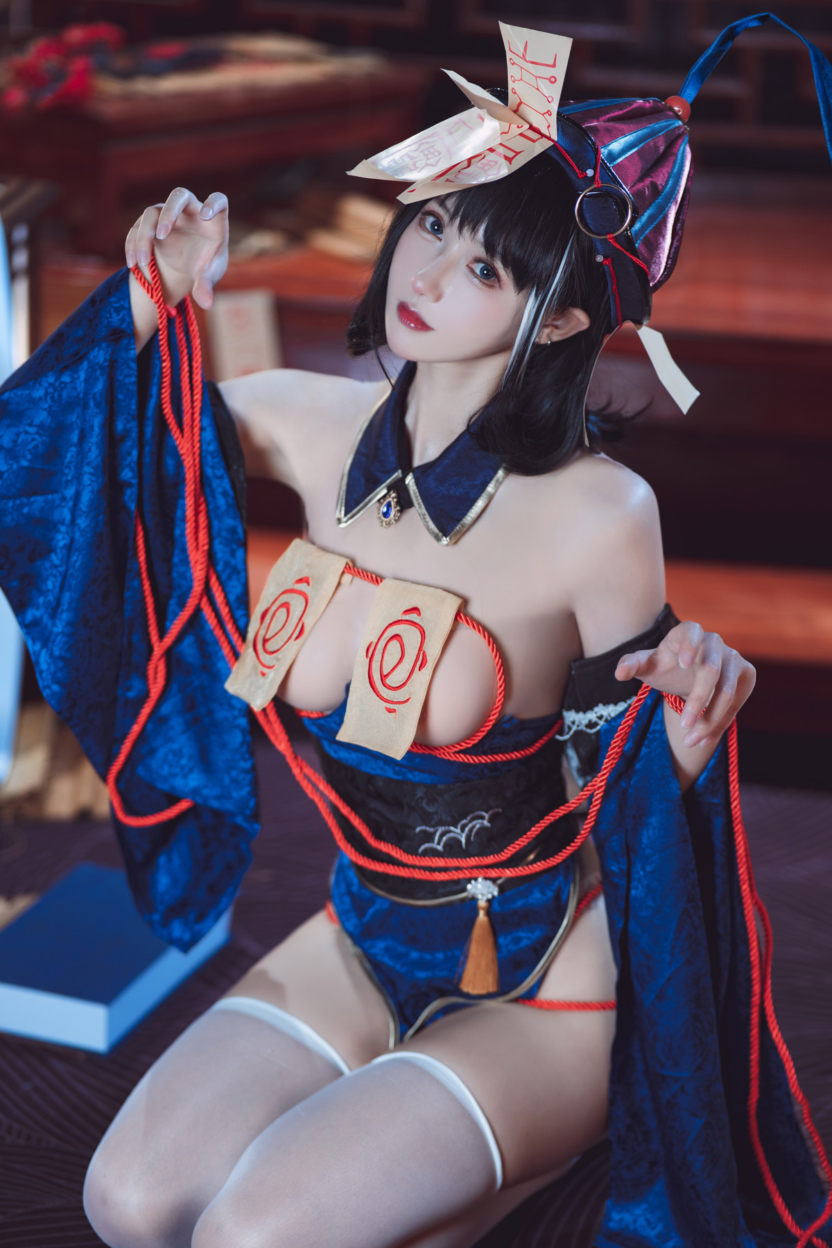 Cosplay-羽生三未-华甲欢庆僵尸三未全-10-22