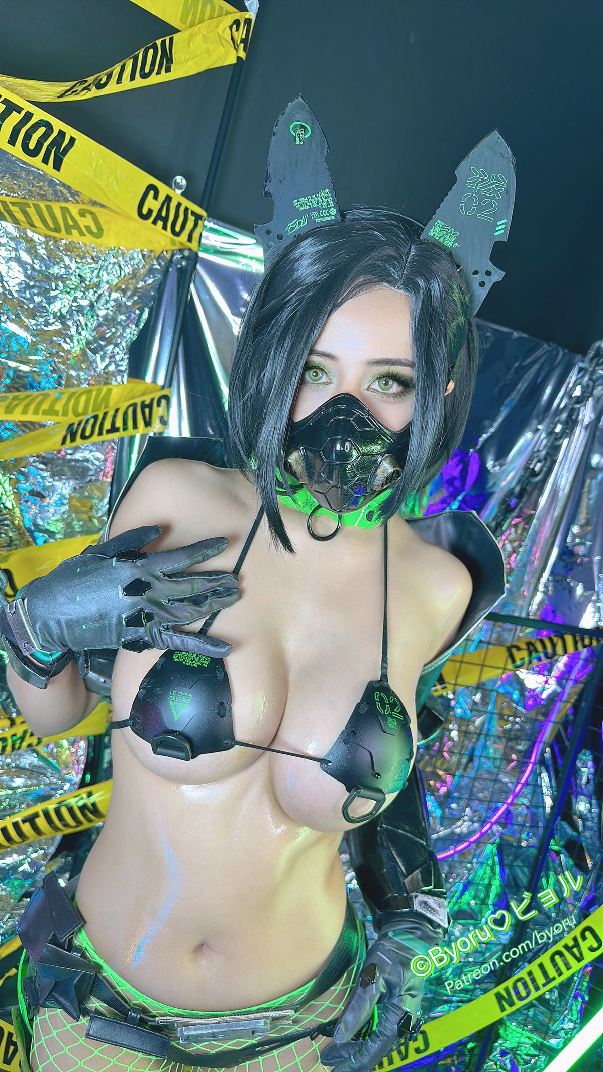 Cosplay-日本性感萝莉Byoru-Viper-Valorant-10-29