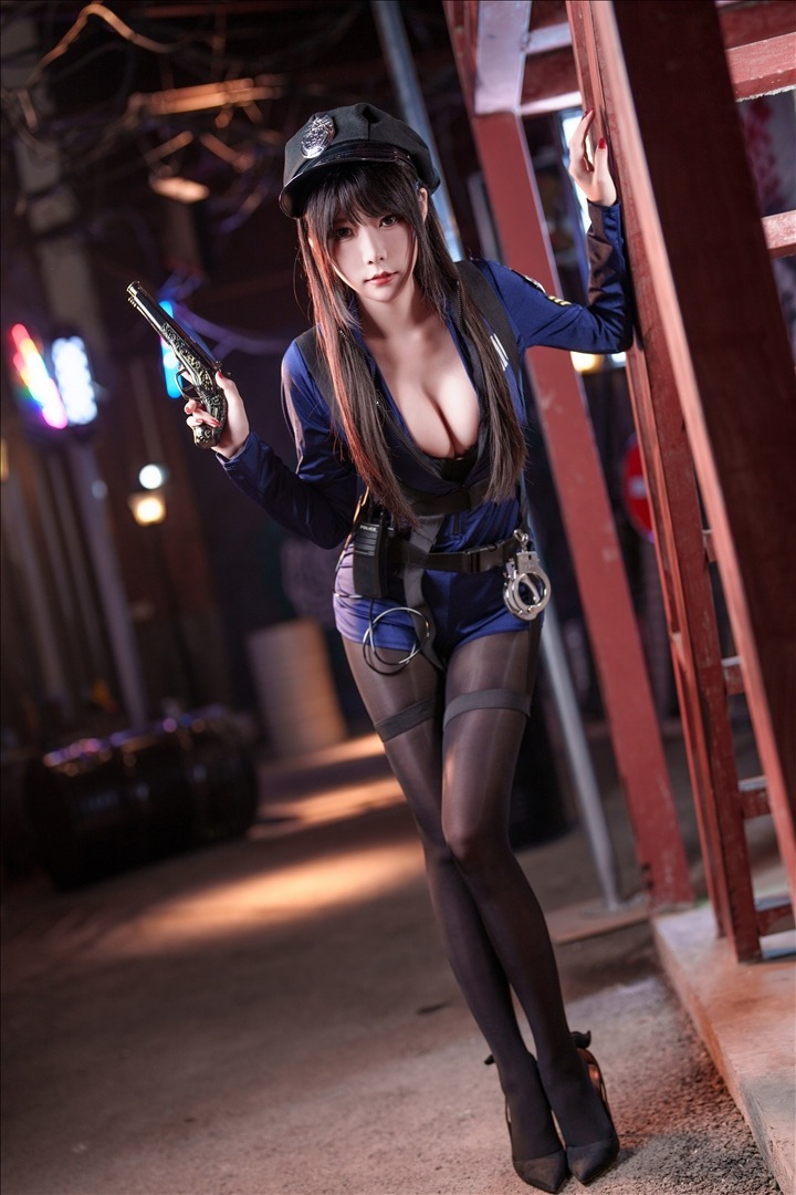 香草喵露露---11月舰长-女警-40P1V-42P-1V-106-GB-20240814w-08-14