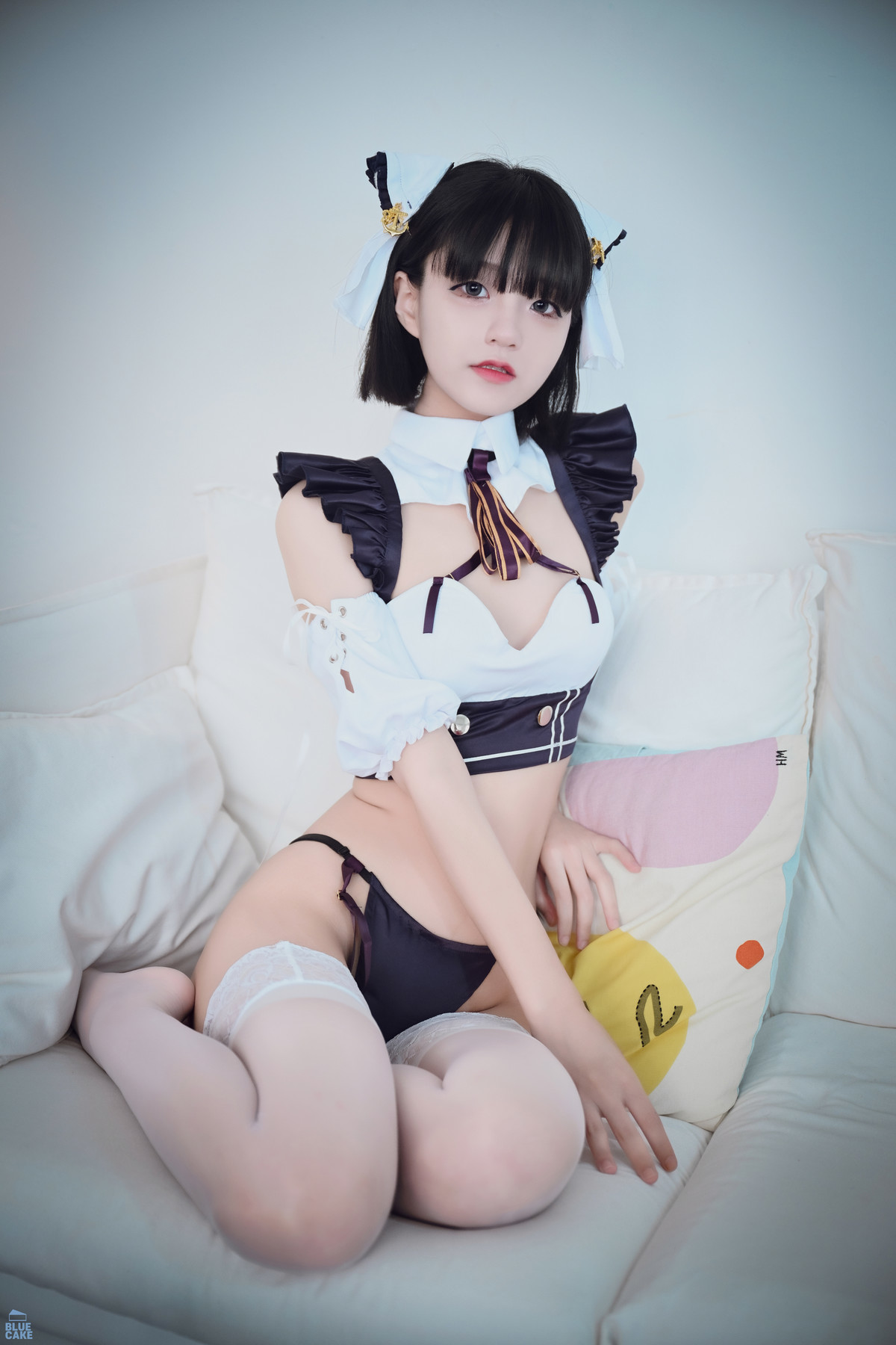 Jeong-Jenny-정제니-BLUECAKE-Maid-Cosplay-Set01-04-26