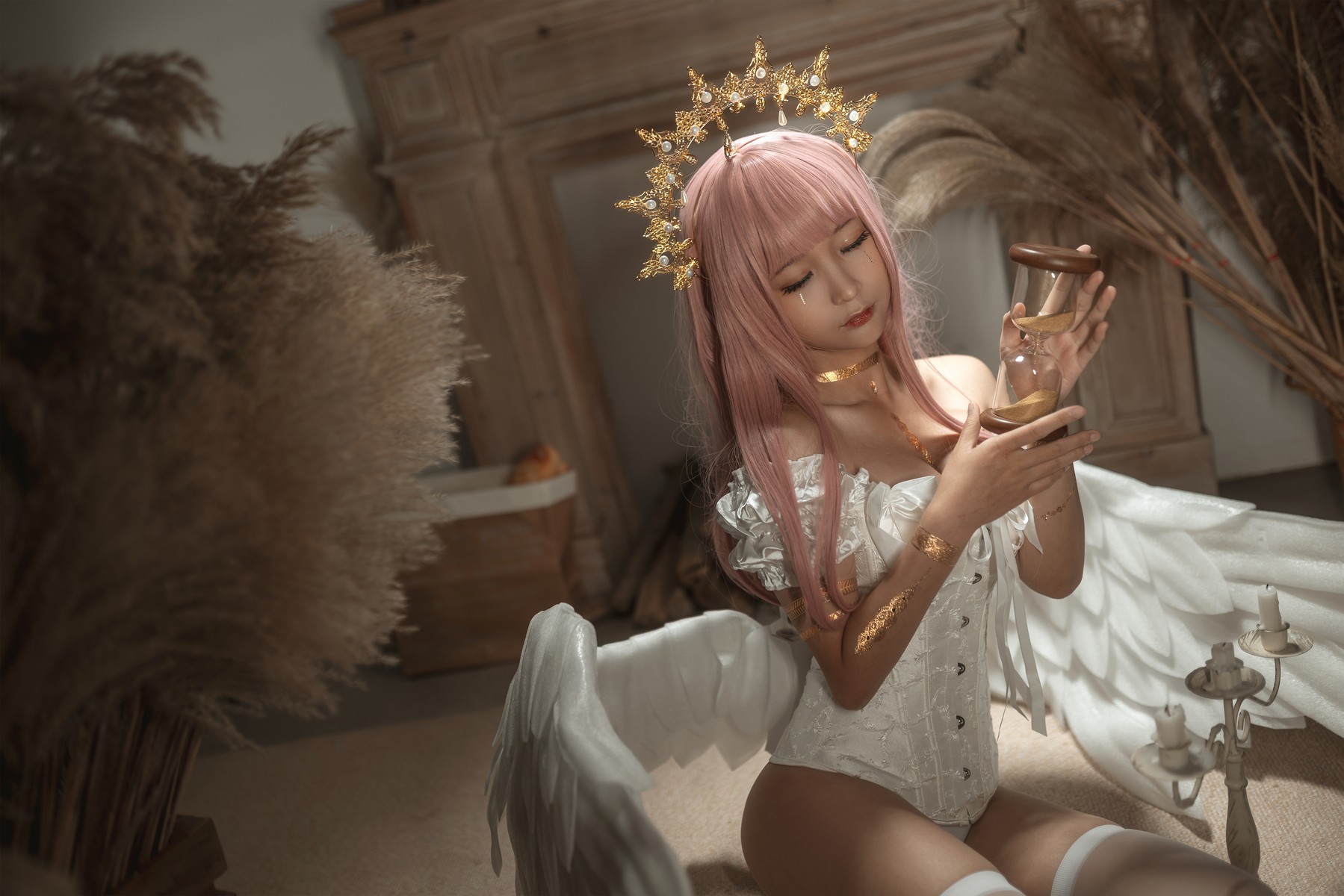 Cosplay-蠢沫沫Chunmomo-沫沫真爱版-天使本-圣天使-11-17