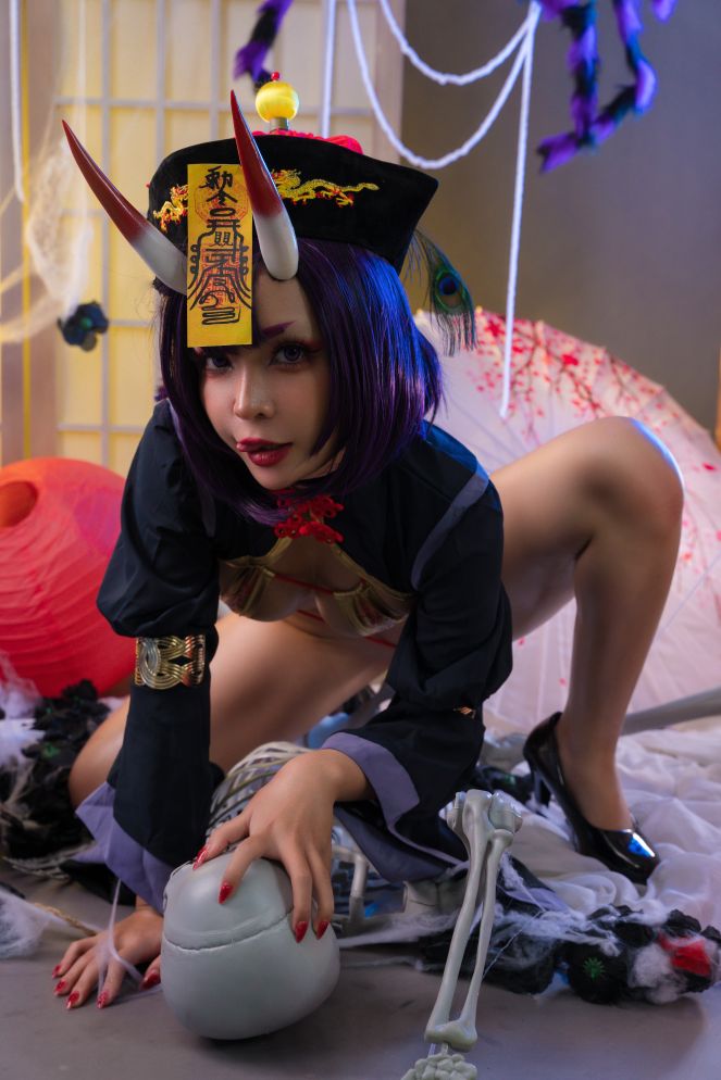 Umeko-J-cosplay-Shuten-Douji-Jiangshi---FateGrand-Order-03-21