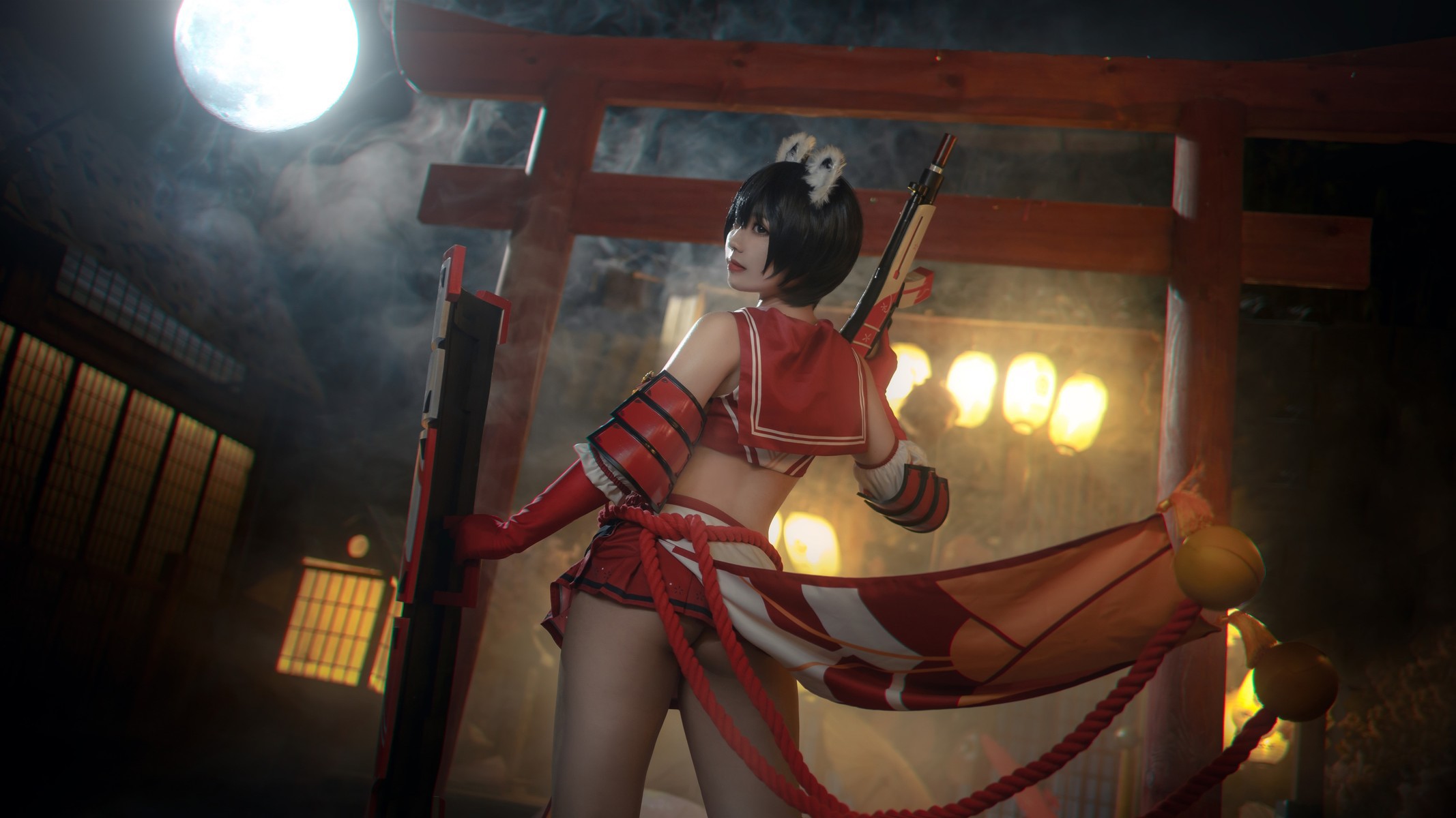 Ganlory-啊日日-Cosplay-春日ツバキ-Kasuga-Tsubaki-08-31