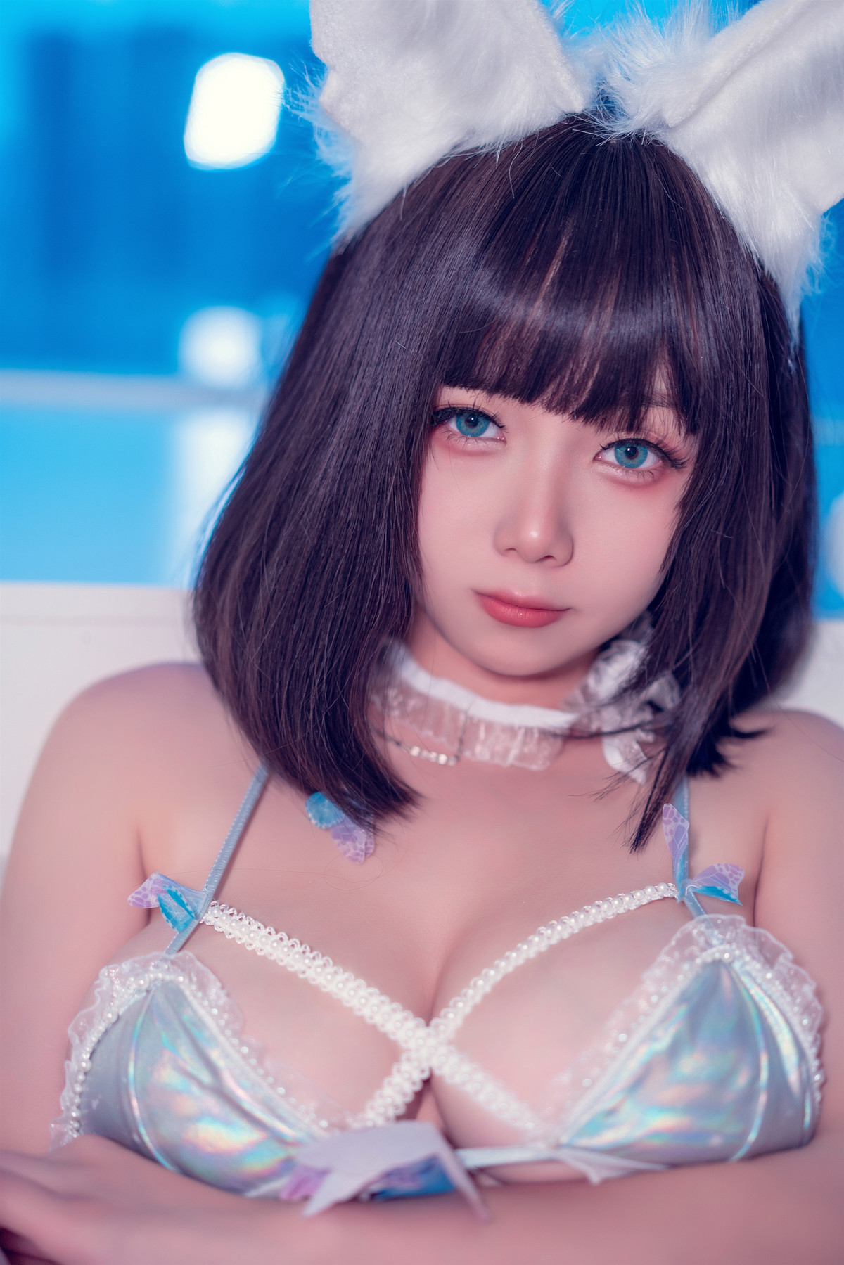 Cosplay-末夜787-猫娘衣橱-珍珠内衣-11-04