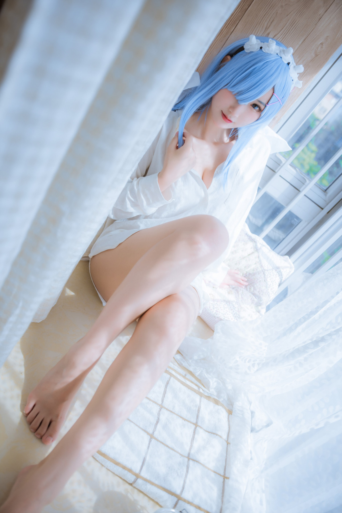 Cosplay-羽生三未图集-蕾姆-10-26