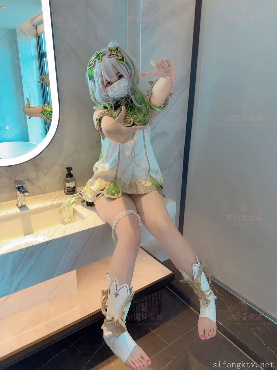 软萌兔兔酱-史莱姆草神-01-28