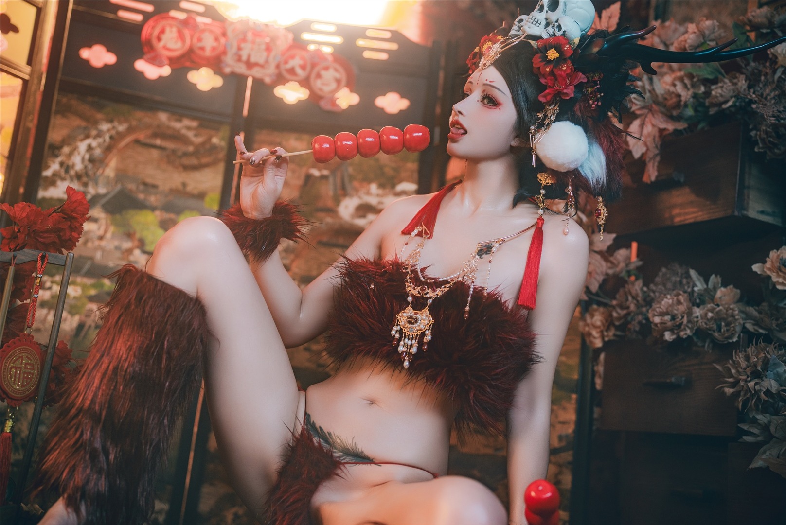 鹿八岁baby---闯进我家的凶凶年兽-120P-120P-78852-MB-20240809h-08-10