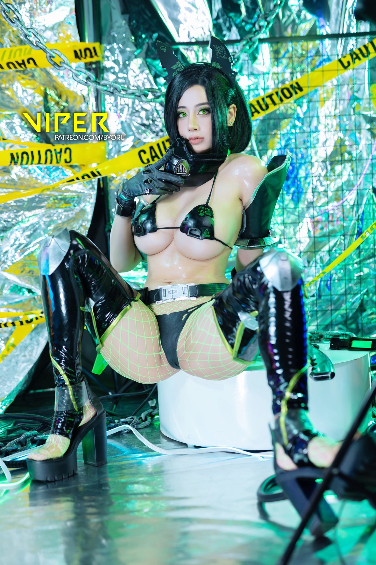 Cosplay-日本性感萝莉Byoru-Viper-Valorant-10-29