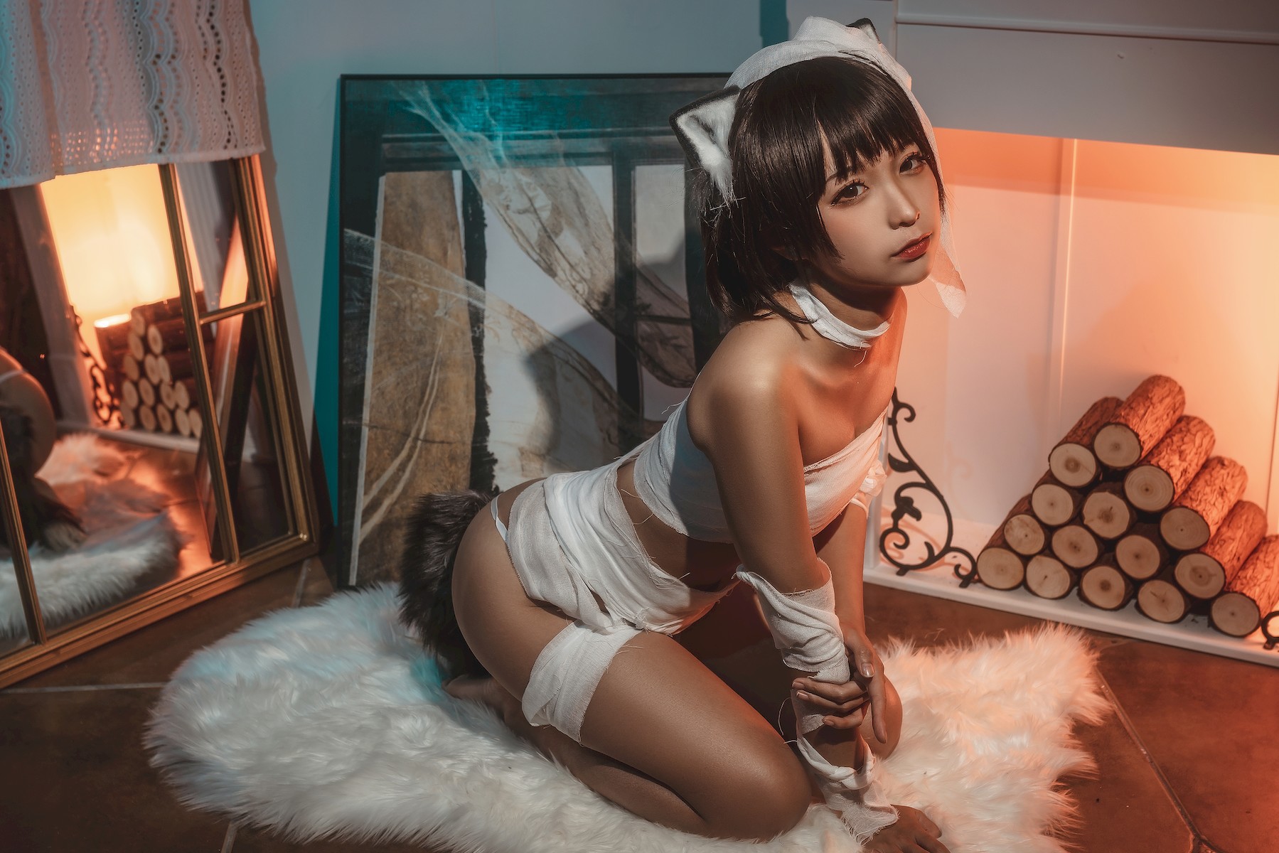 蠢沫沫-Cosplay-绷带猫-10-10