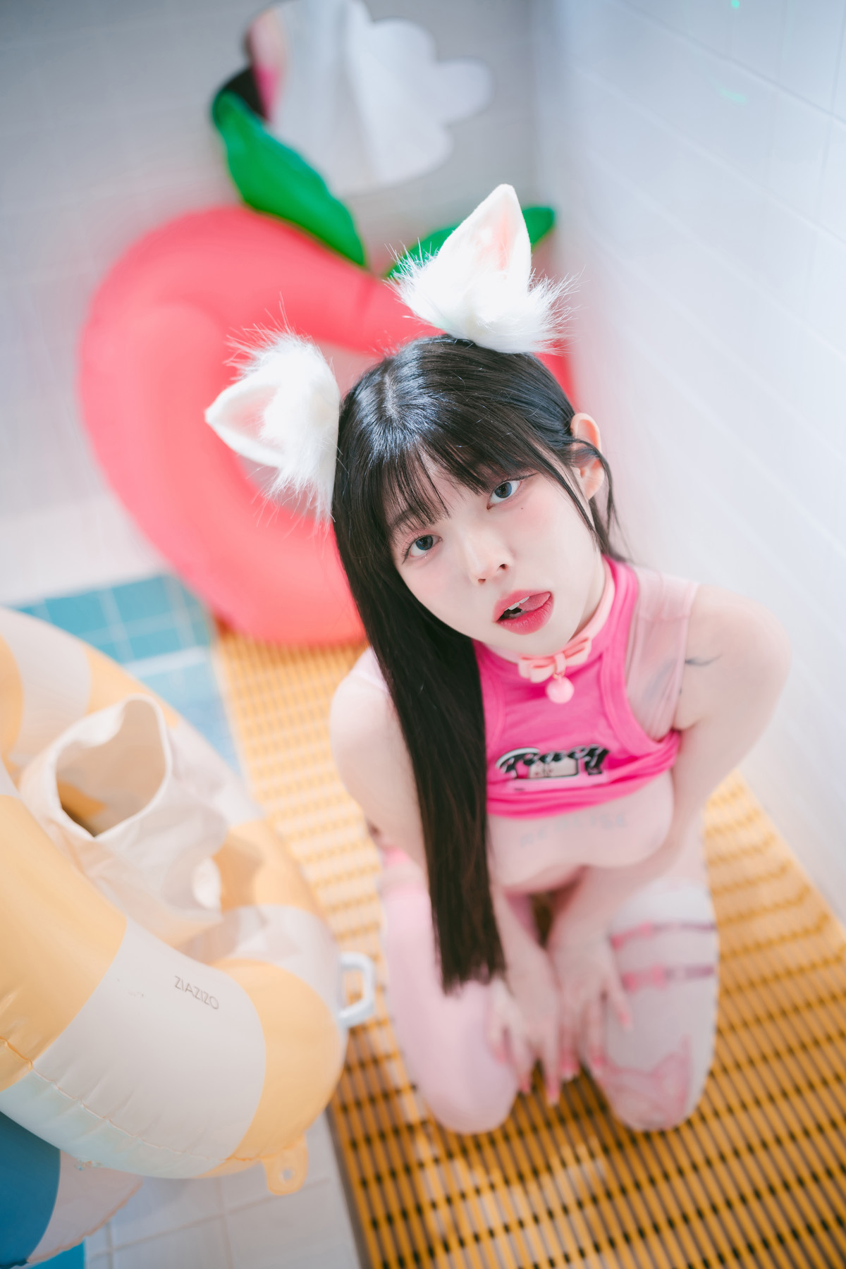 Yudi-유디-DJAWA-8220Pink-Bunny-038-Black-Cat8221-Set02-09-29