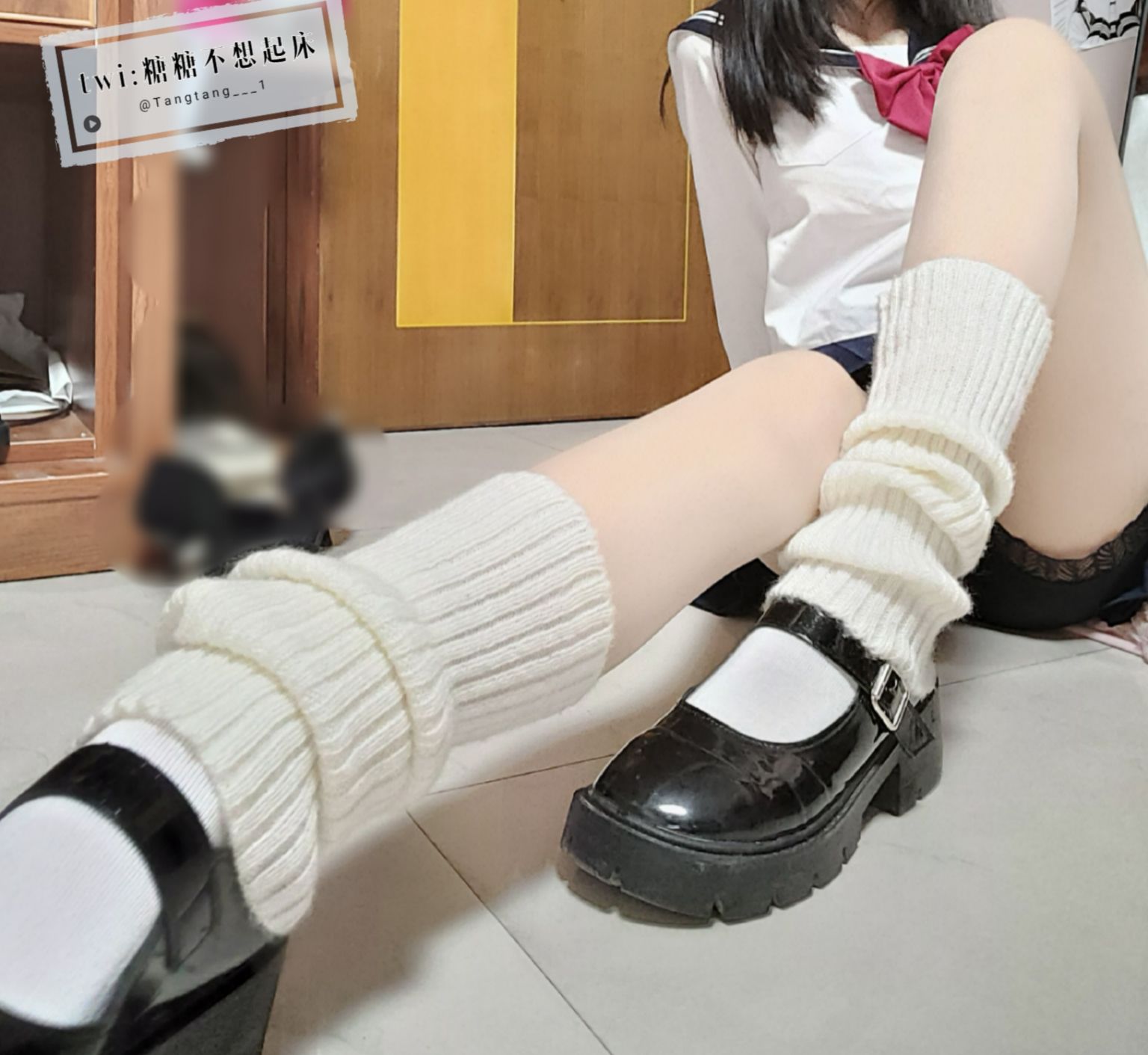 糖糖不想起床---学生制服-06-24