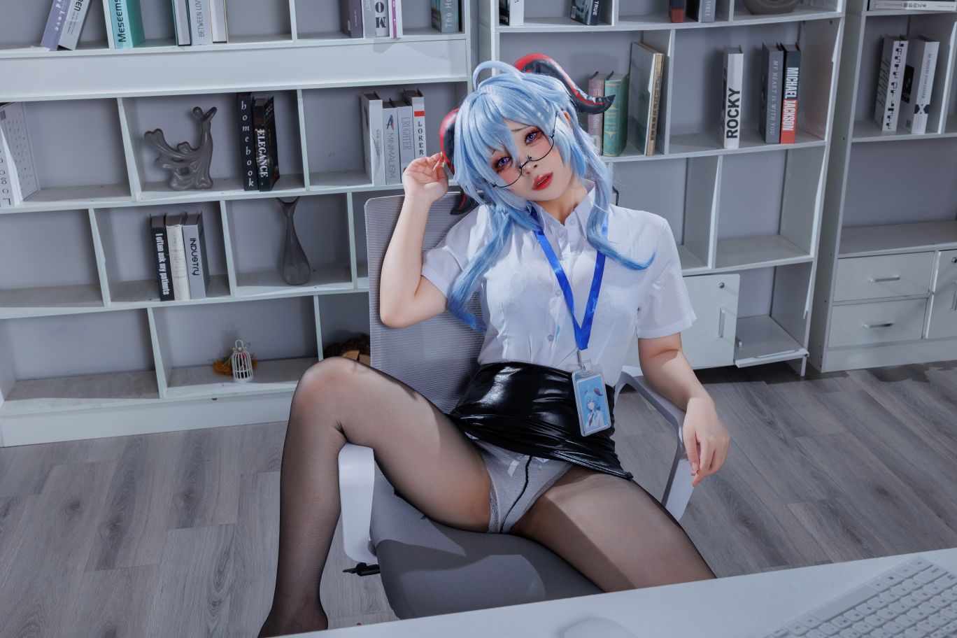 胡桃猫Kurumineko---甘雨OL-06-13