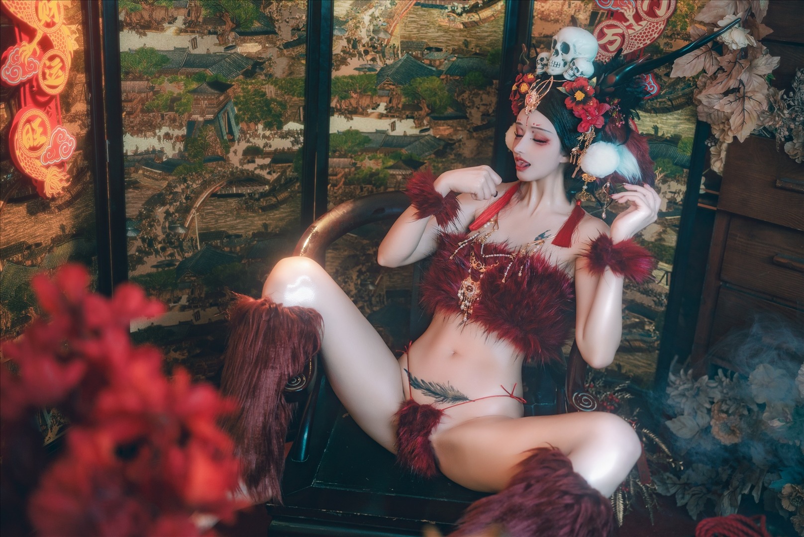 鹿八岁baby---闯进我家的凶凶年兽-120P-120P-78852-MB-20240809h-08-10