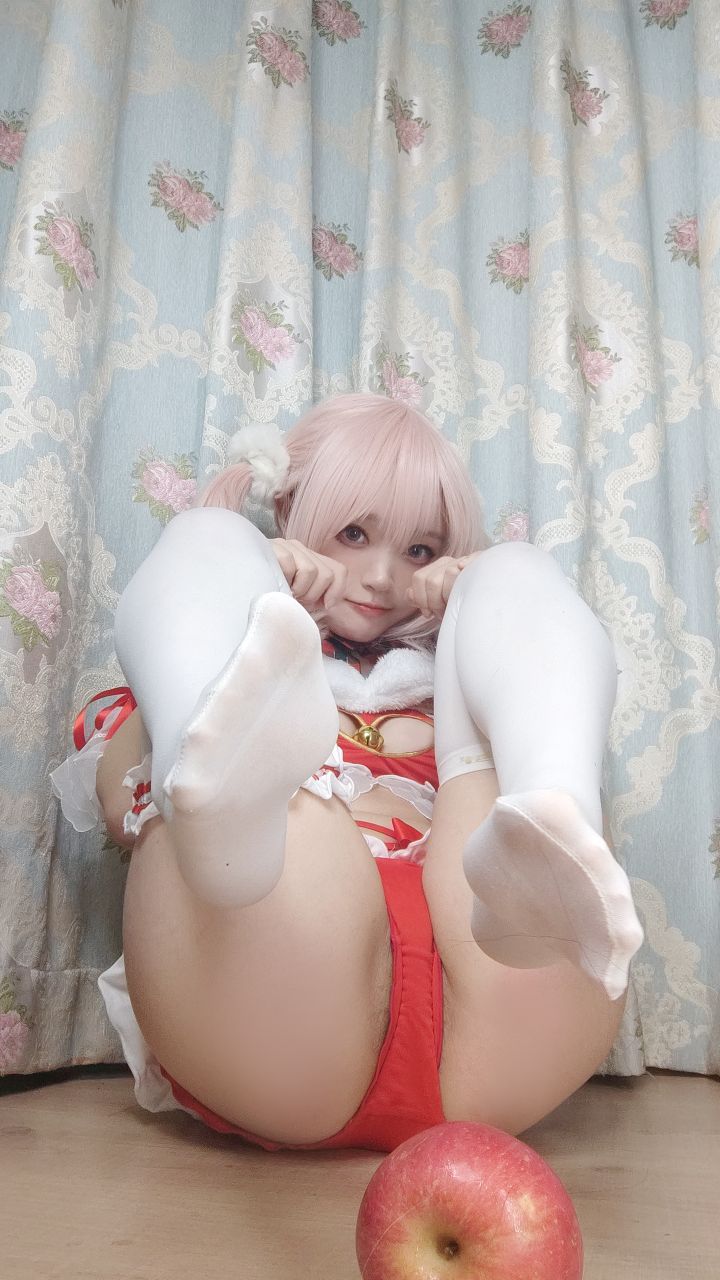 神沢永莉---平安夜红色分体式-04-03-2