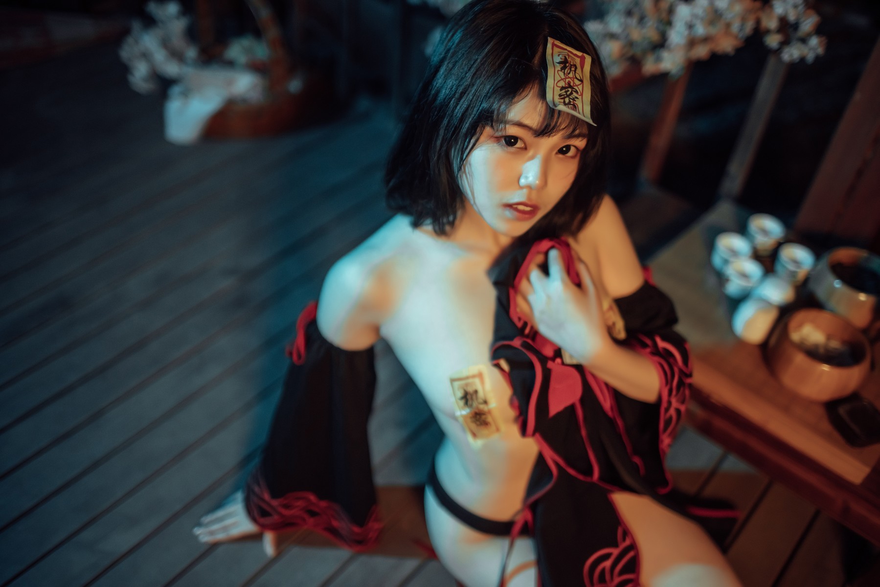 Cosplay-七月喵子-小僵尸-Little-Zombie-01-20